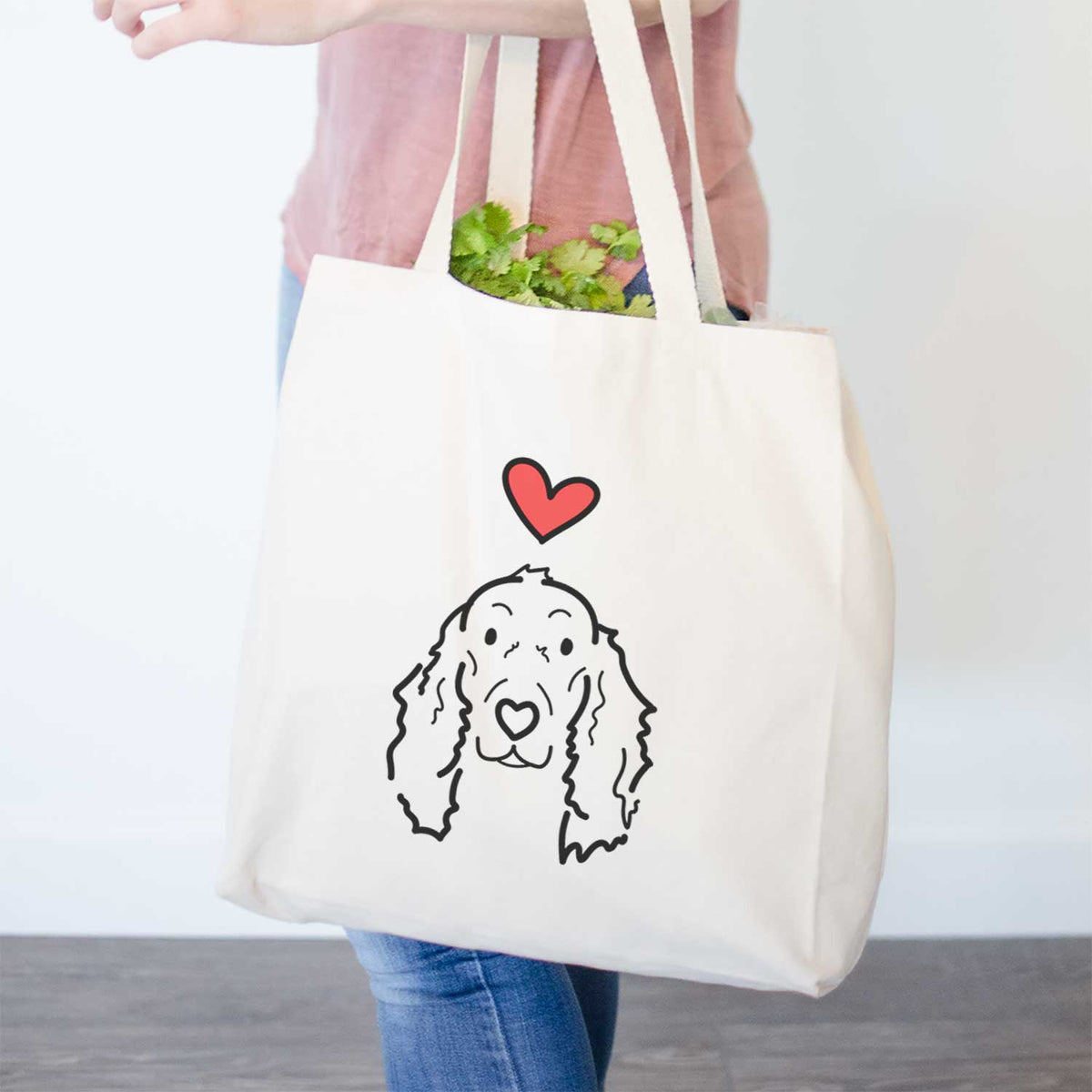 Love Always Irish Setter - Seven - Tote Bag