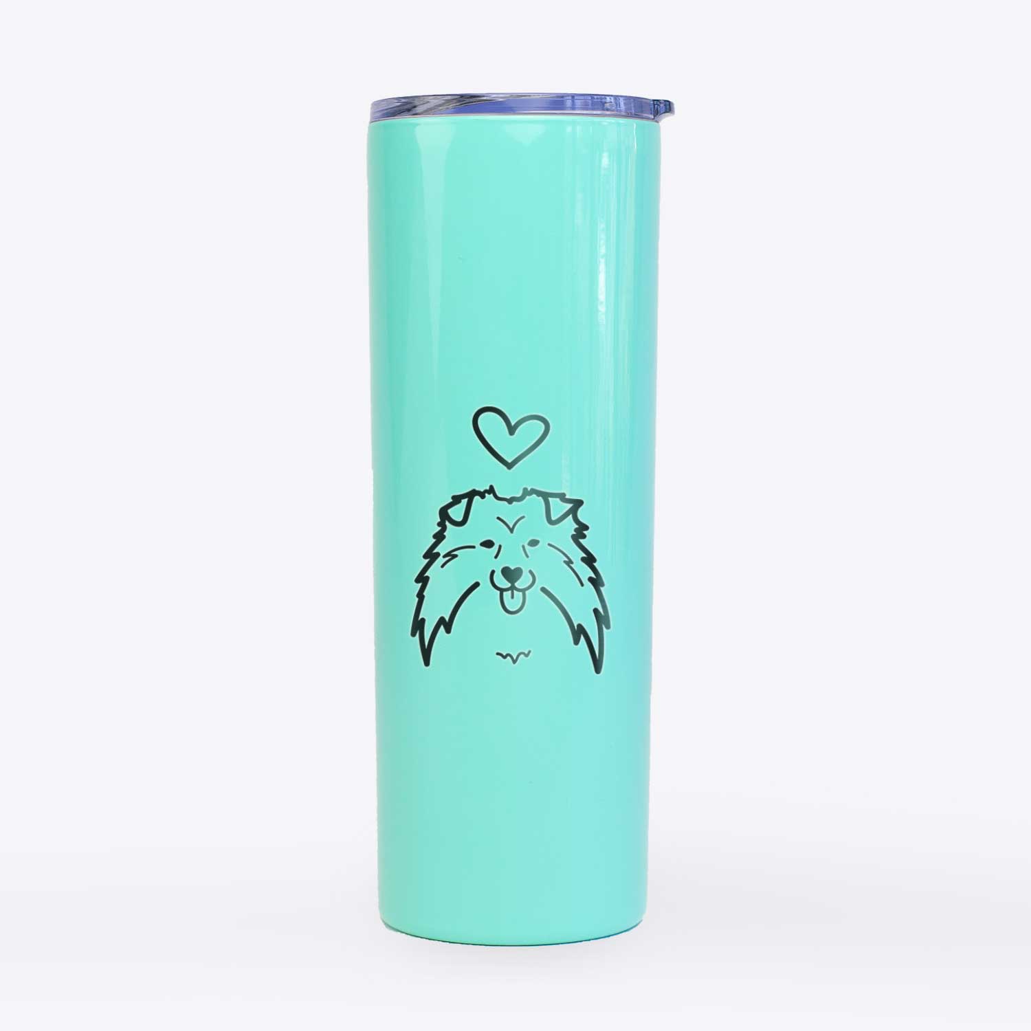 Love Always Shetland Sheepdog - 20oz Skinny Tumbler