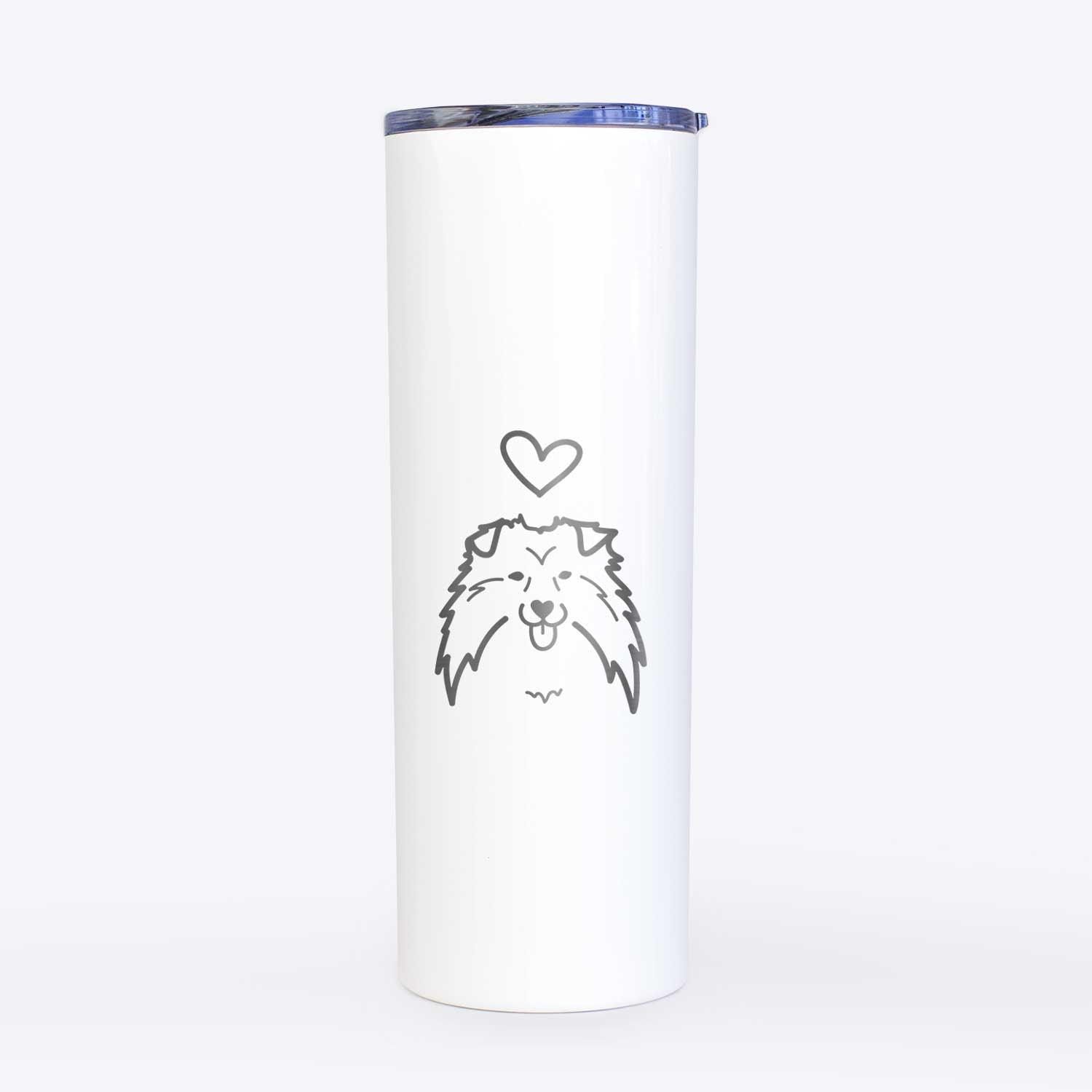 Love Always Shetland Sheepdog - 20oz Skinny Tumbler