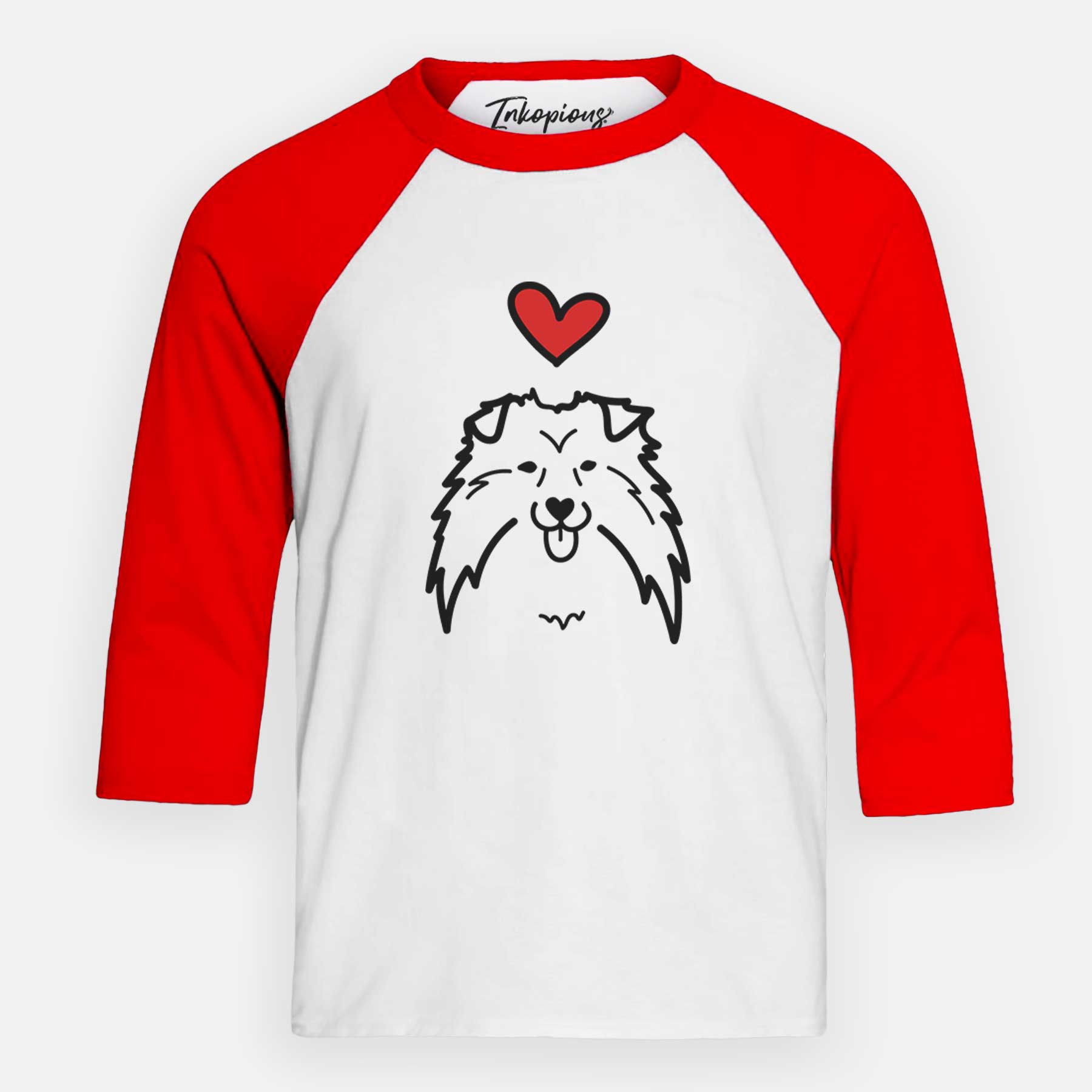 Love Always Shetland Sheepdog - Youth 3/4 Long Sleeve