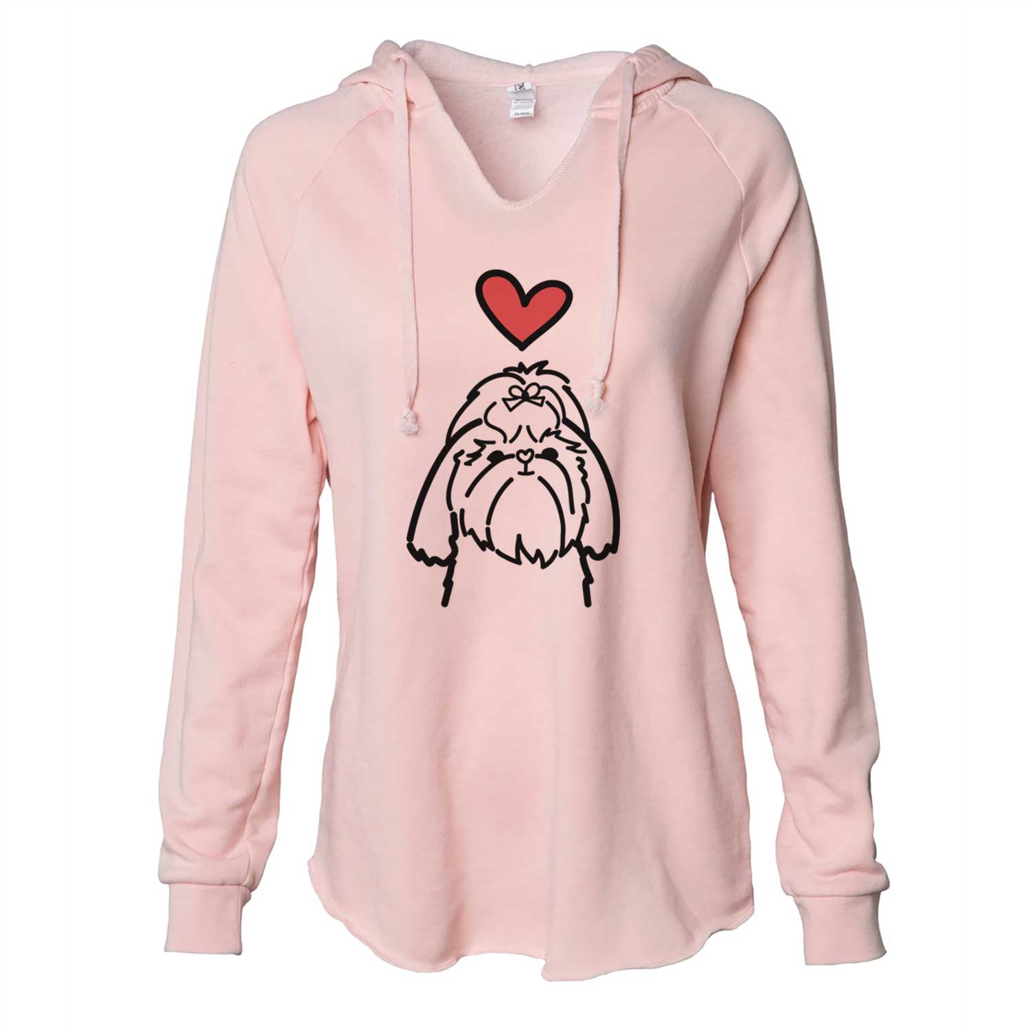 Love Always Shih Tzu - Cali Wave Hooded Sweatshirt