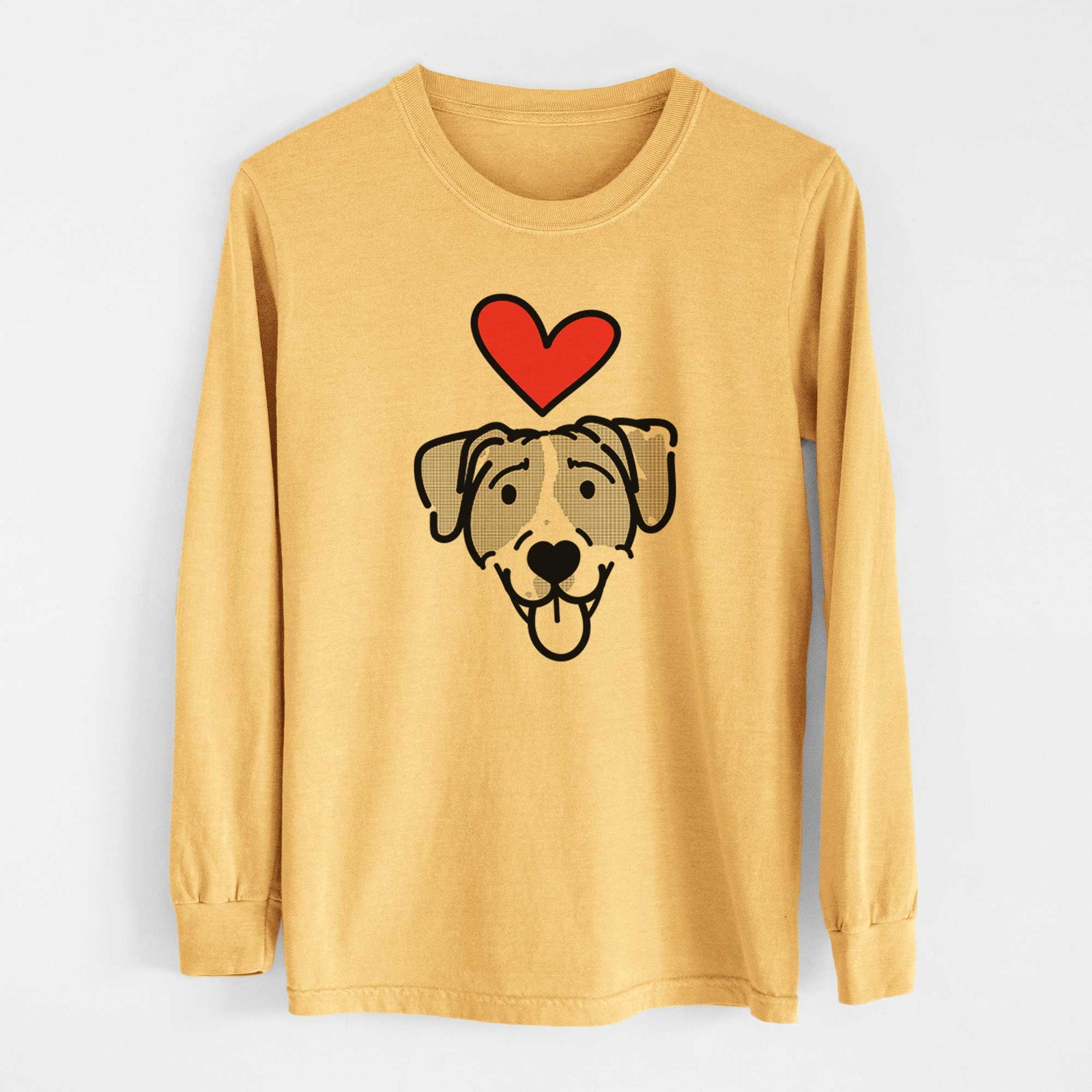 Love Always Bluetick Coonhound - Shiva - Heavyweight 100% Cotton Long Sleeve
