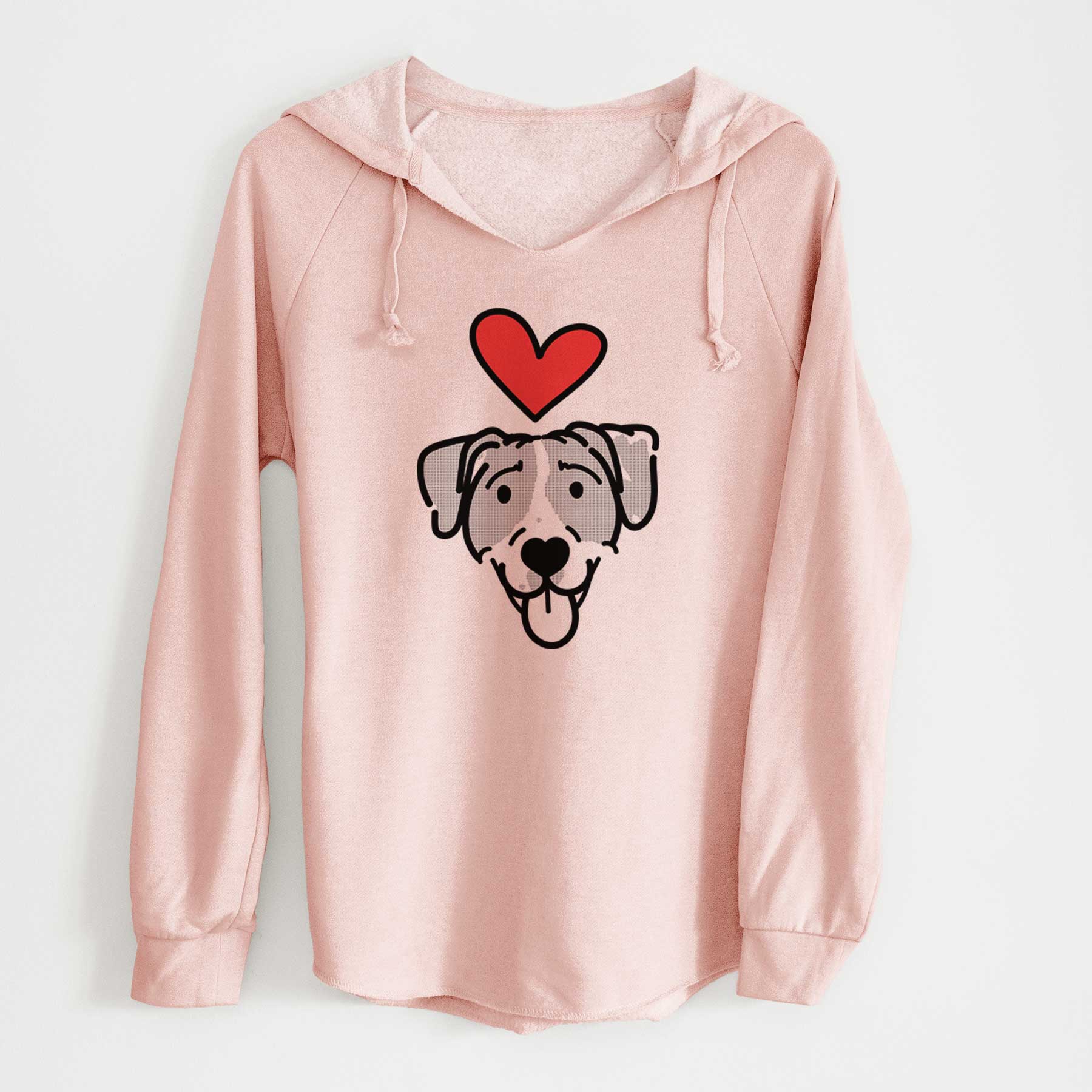 Love Always Bluetick Coonhound - Shiva - Cali Wave Hooded Sweatshirt