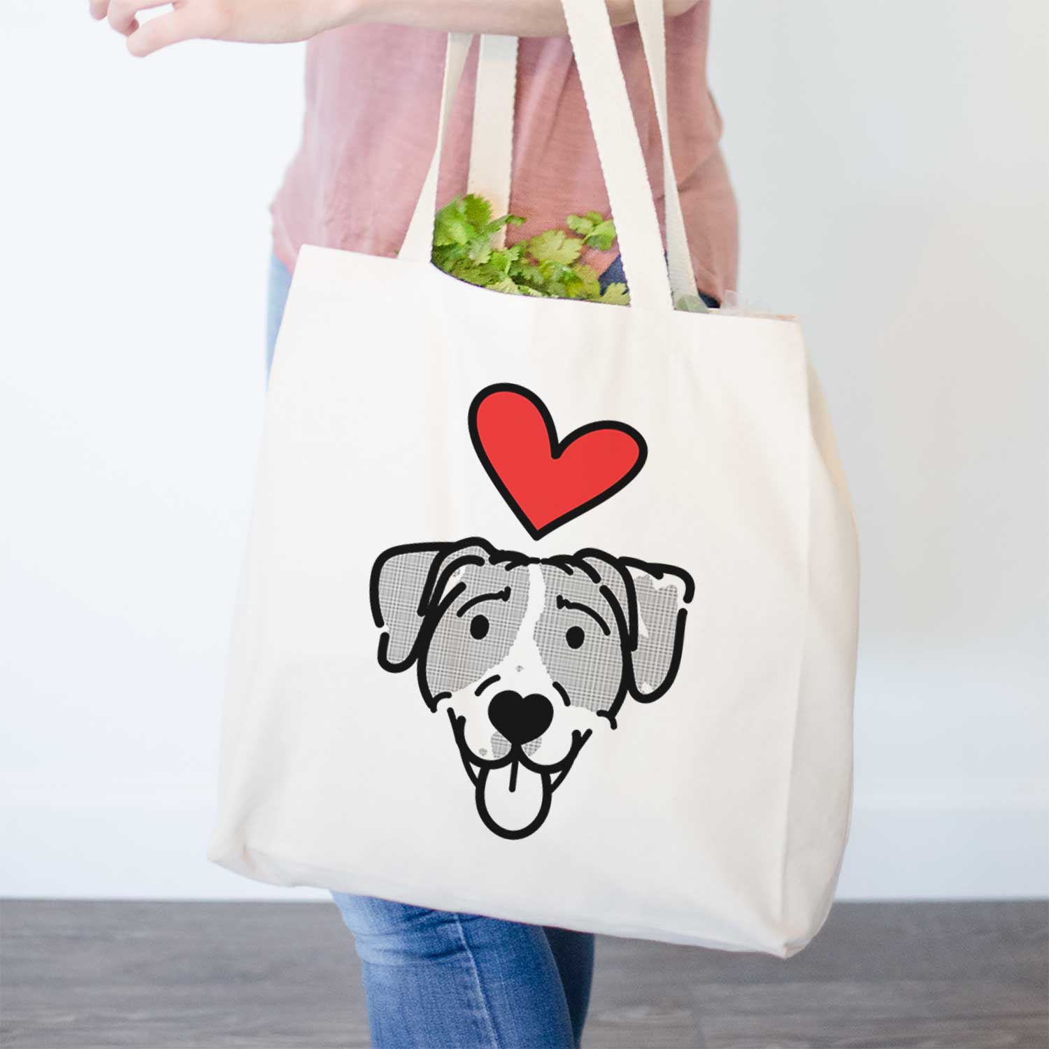 Love Always Bluetick Coonhound - Shiva - Tote Bag