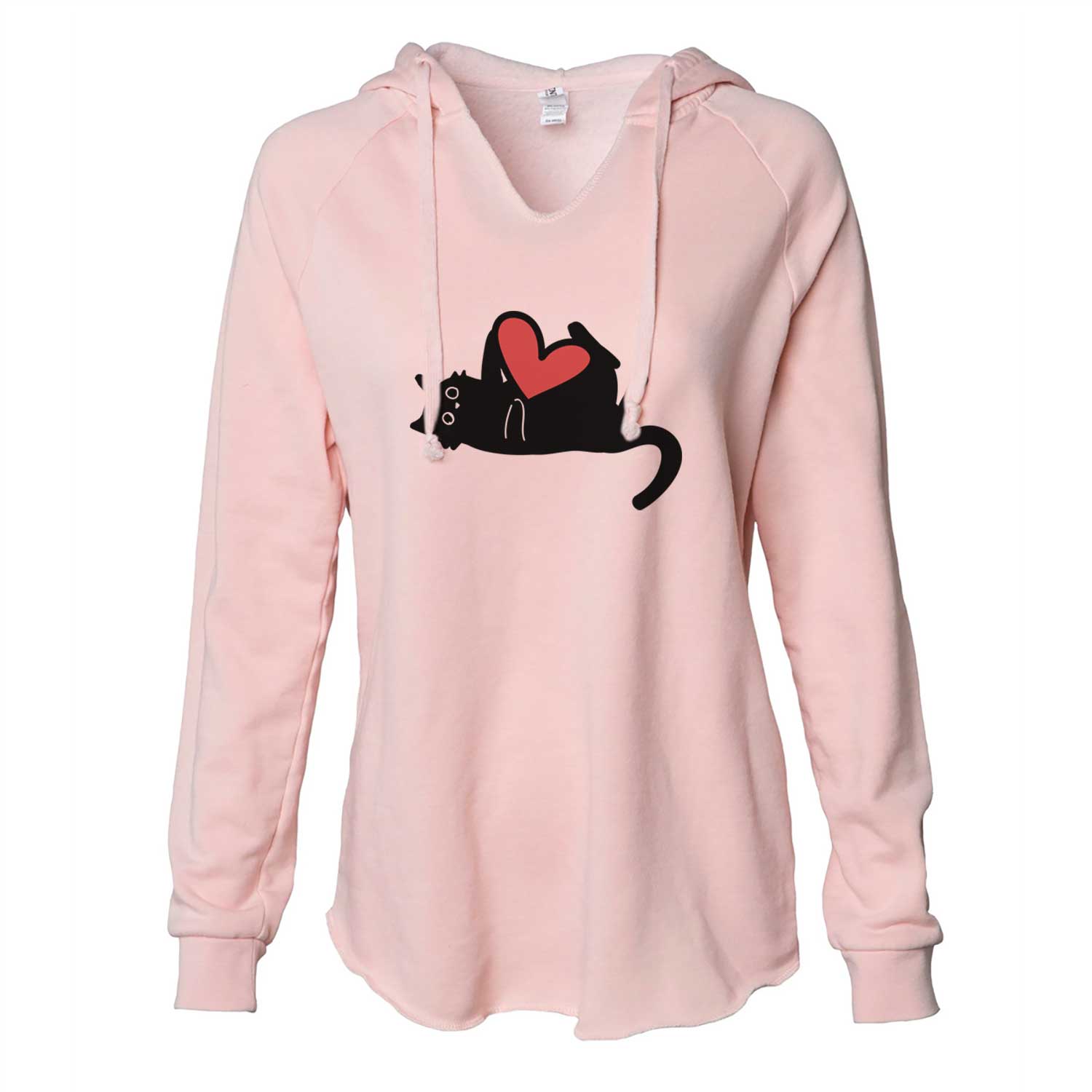 Love Always Black Cat - Smash - Cali Wave Hooded Sweatshirt