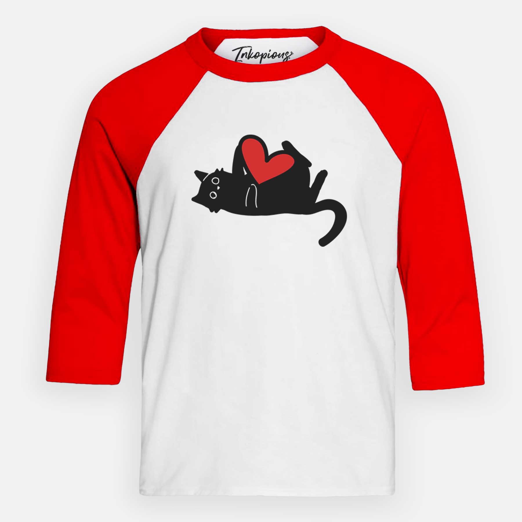 Love Always Black Cat - Smash - Youth 3/4 Long Sleeve