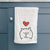 Love Always Persian Cat - Smoosh - Decorative Hand Towel