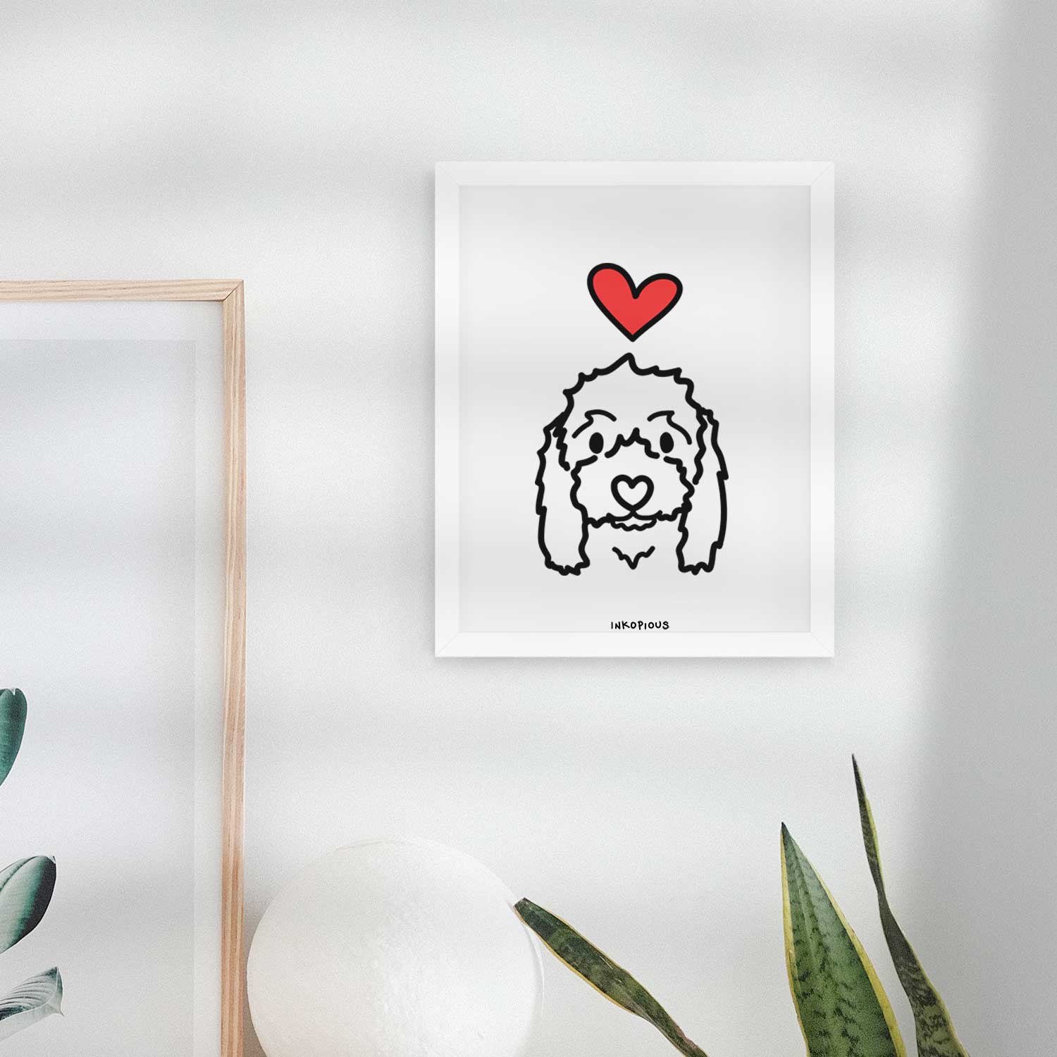 Love Always Coton de Tulear - Sophie Art Print