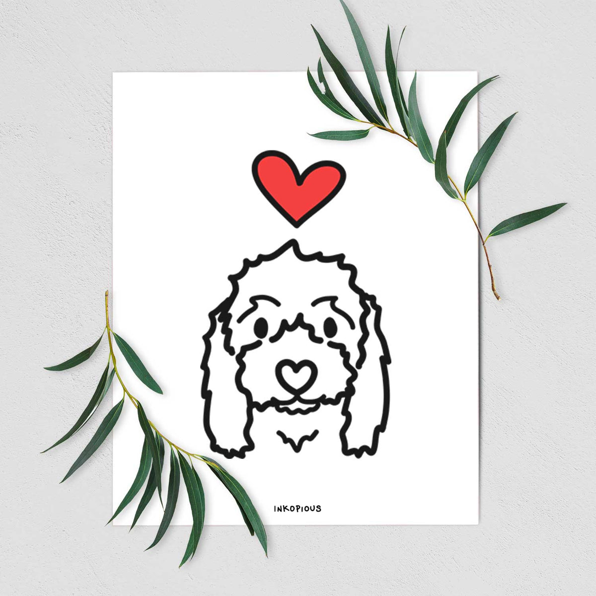 Love Always Coton de Tulear - Sophie Art Print