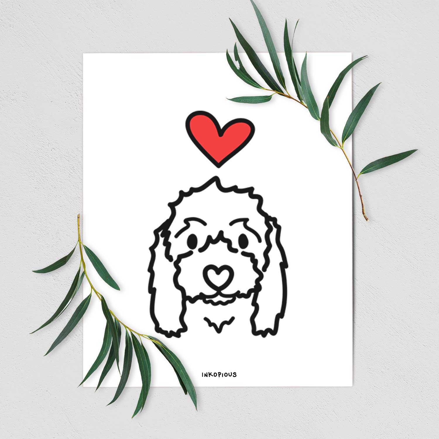 Love Always Coton de Tulear - Sophie Art Print