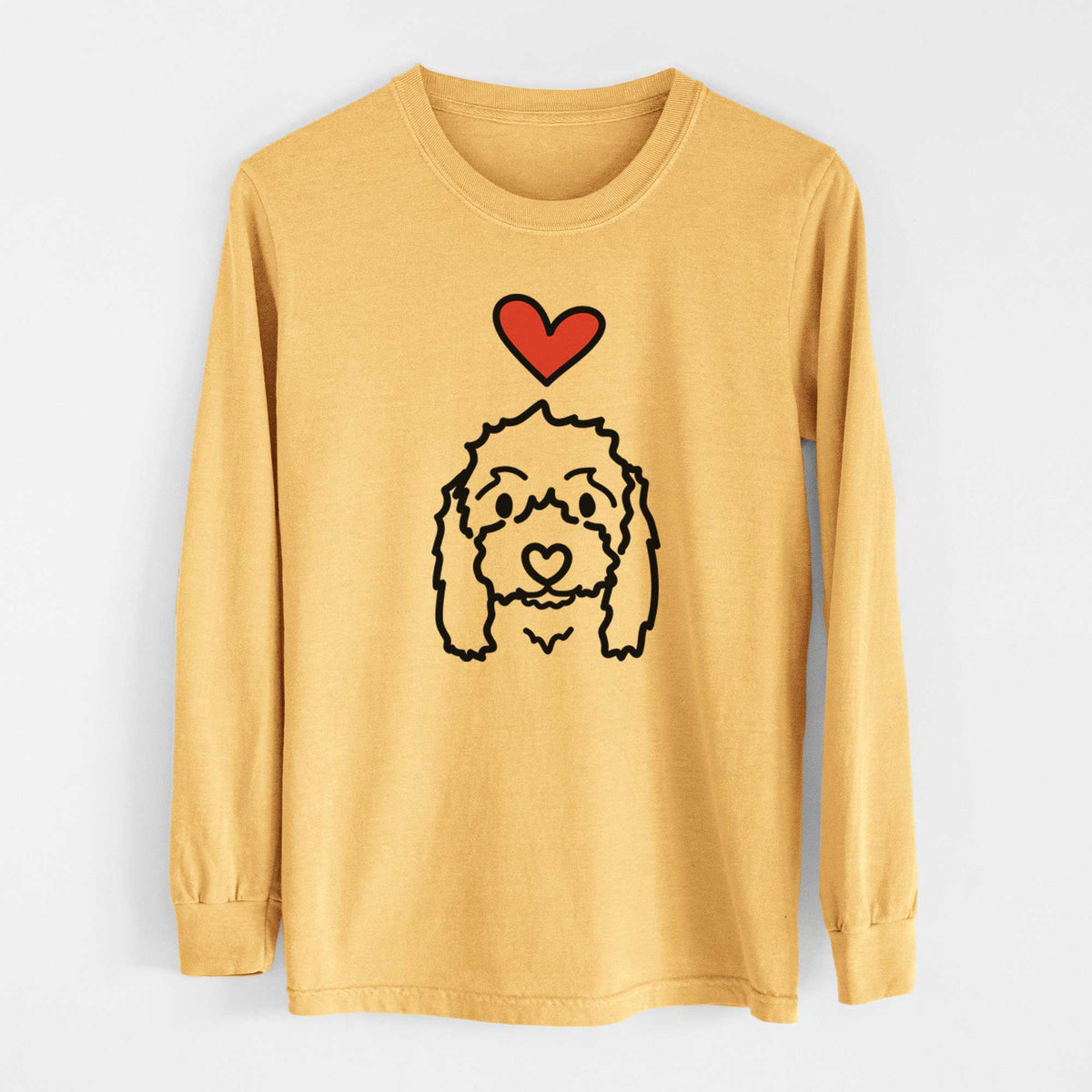 Love Always Coton de Tulear - Sophie - Heavyweight 100% Cotton Long Sleeve