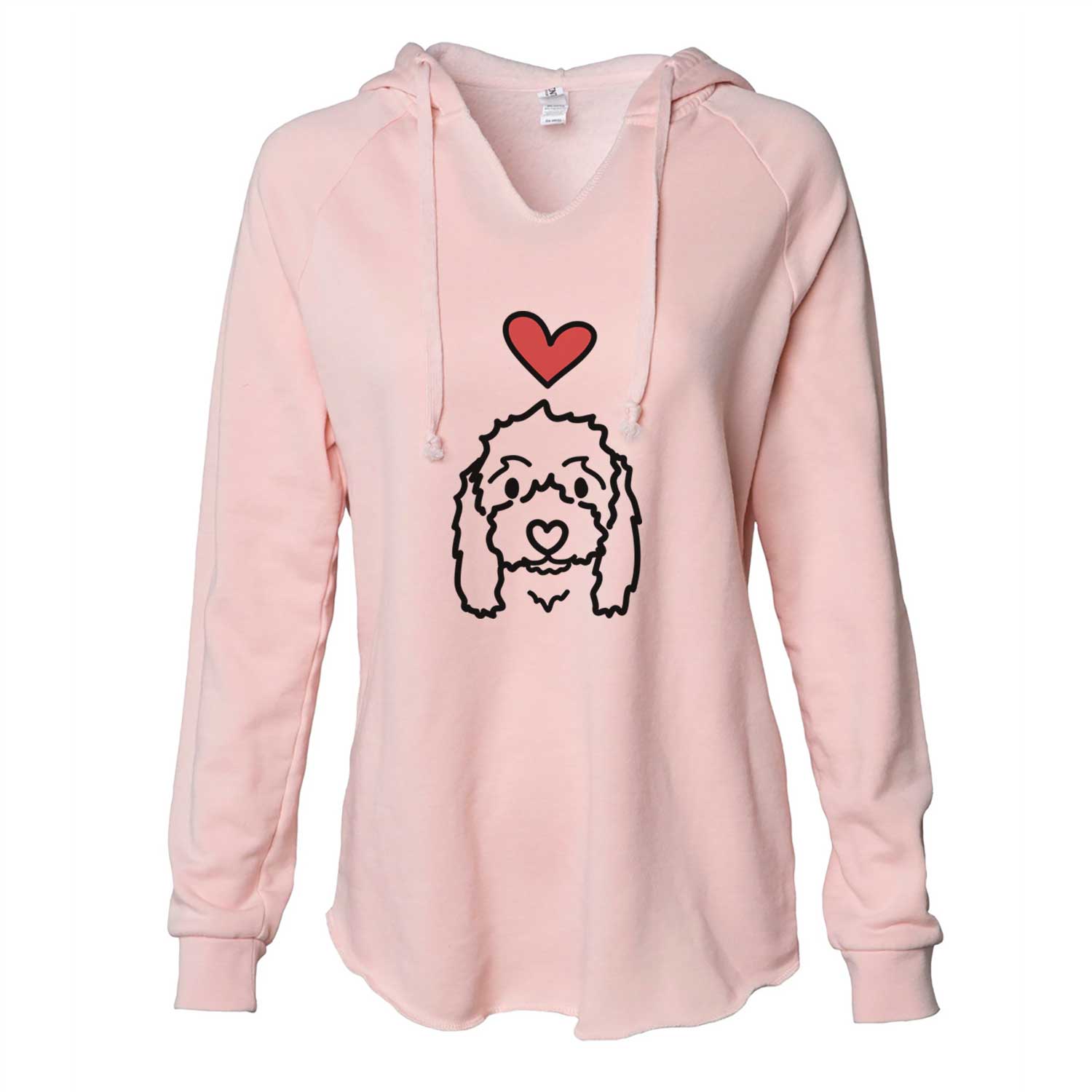 Love Always Coton de Tulear - Sophie - Cali Wave Hooded Sweatshirt