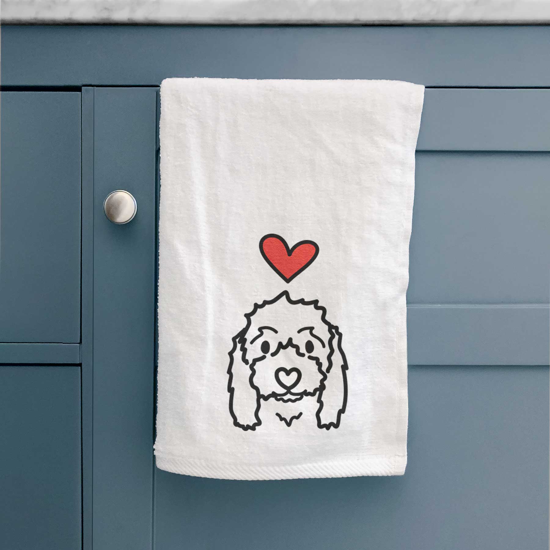 Love Always Coton de Tulear - Sophie - Decorative Hand Towel