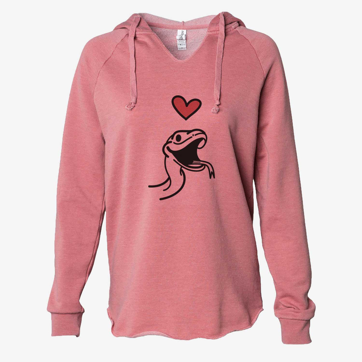 Love Always Snake - Spike - Cali Wave Hooded Sweatshirt