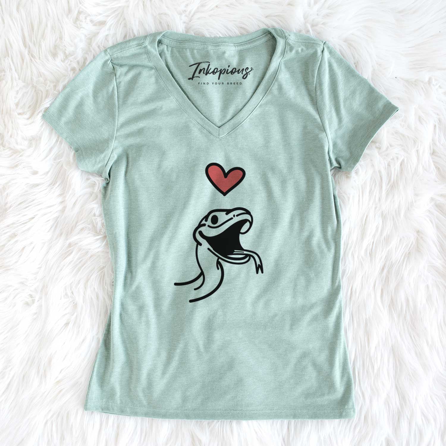 Love Always Snake - Spike - Women's V-neck Shirt