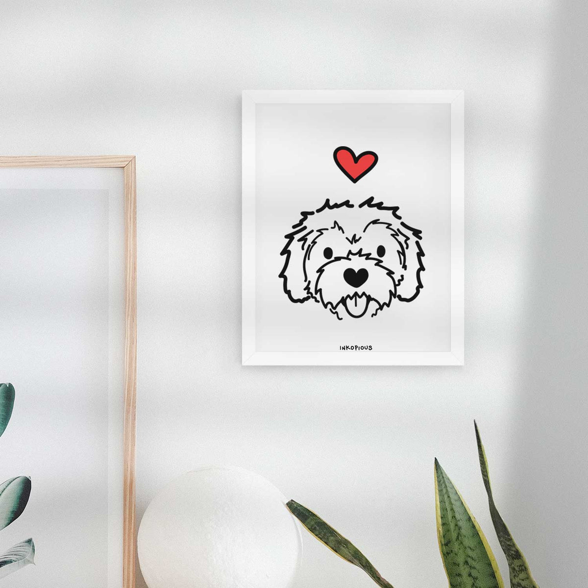 Love Always Cockapoo - Sprinkles Art Print