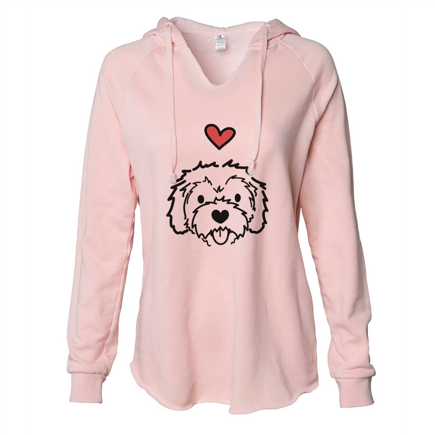 Love Always Cockapoo - Sprinkles - Cali Wave Hooded Sweatshirt
