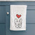 Love Always French Bulldog - Squishy - Decorative Hand Towel