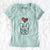 Love Always French Bulldog - Squishy - Women's V-neck Shirt