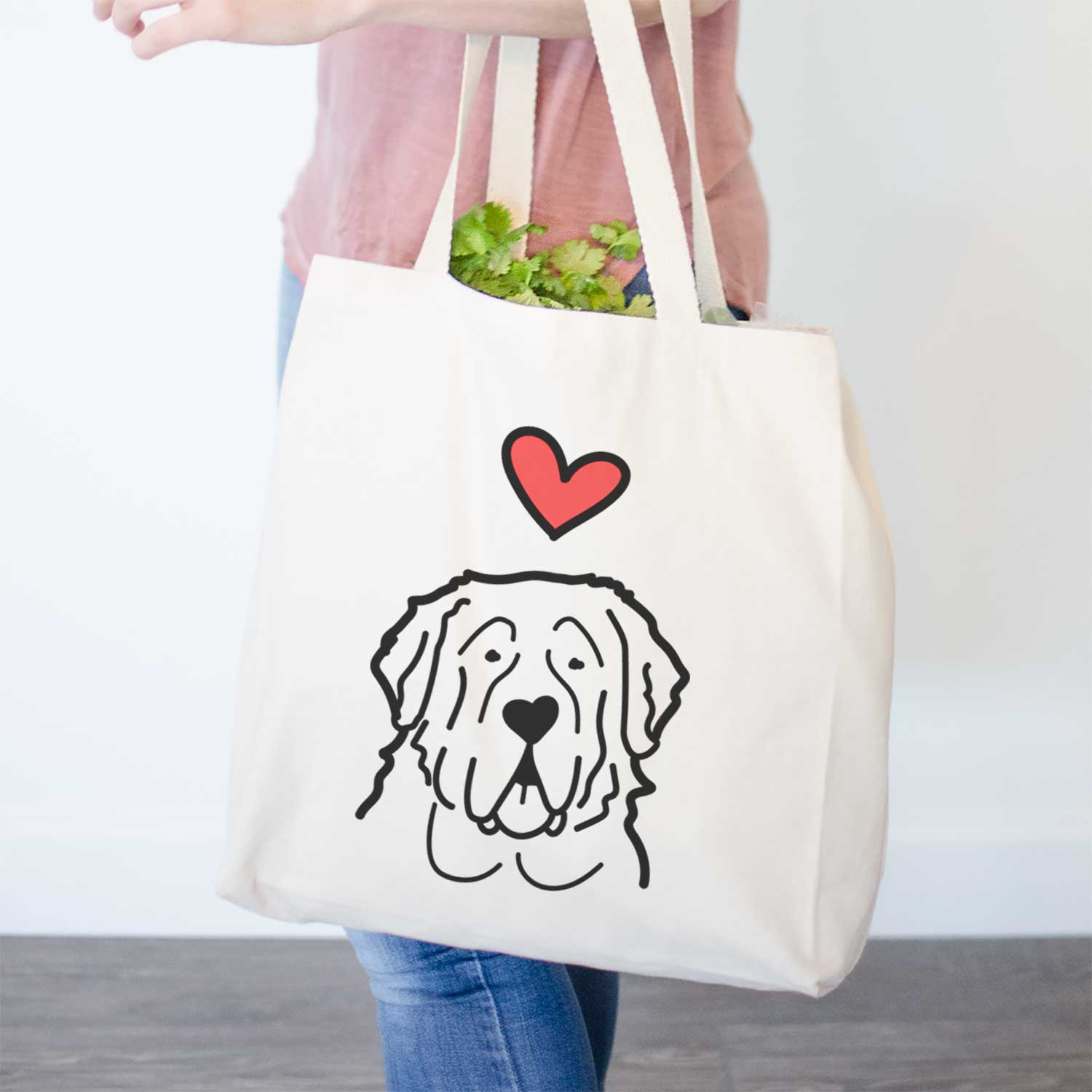 Love Always Saint Bernard - Tote Bag