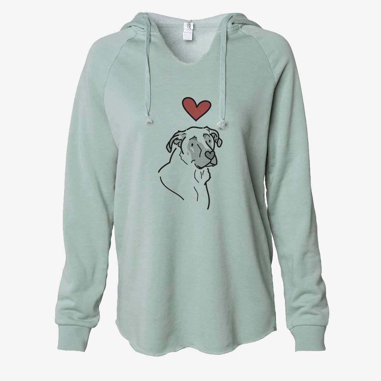 Love Always Mastiff German Shepherd Mix - Tank - Cali Wave Hooded Sweatshirt