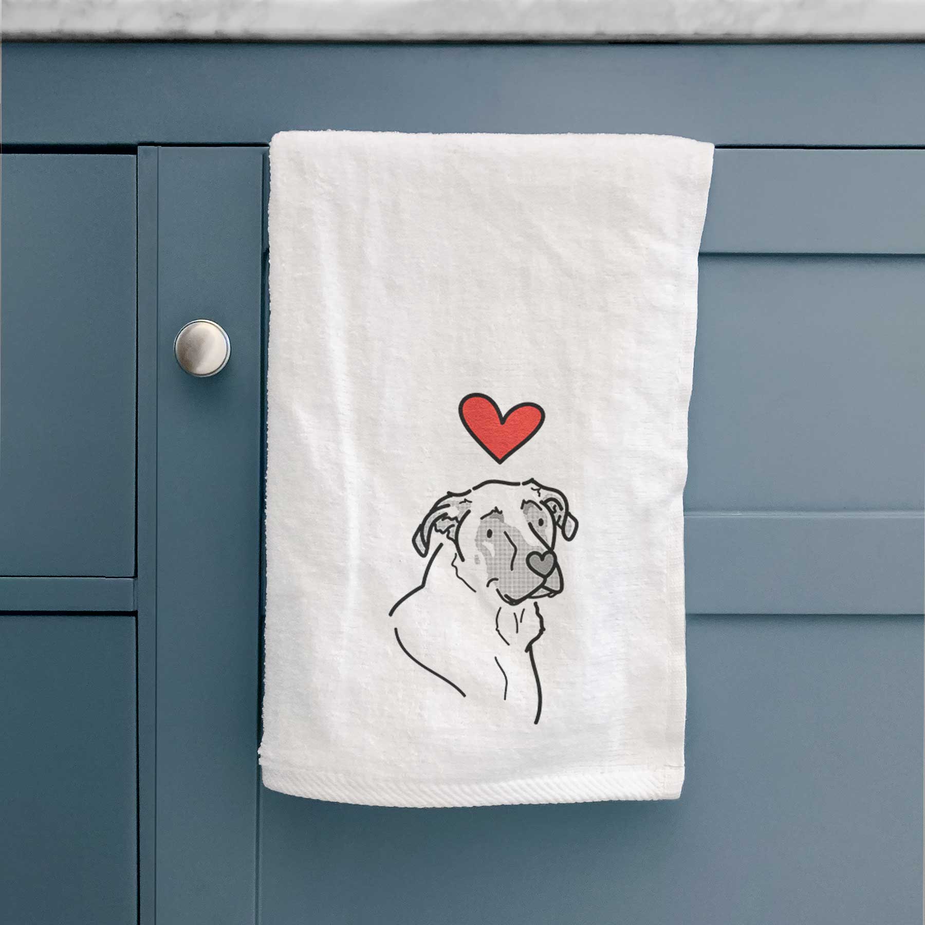 Love Always Mastiff German Shepherd Mix - Tank - Decorative Hand Towel