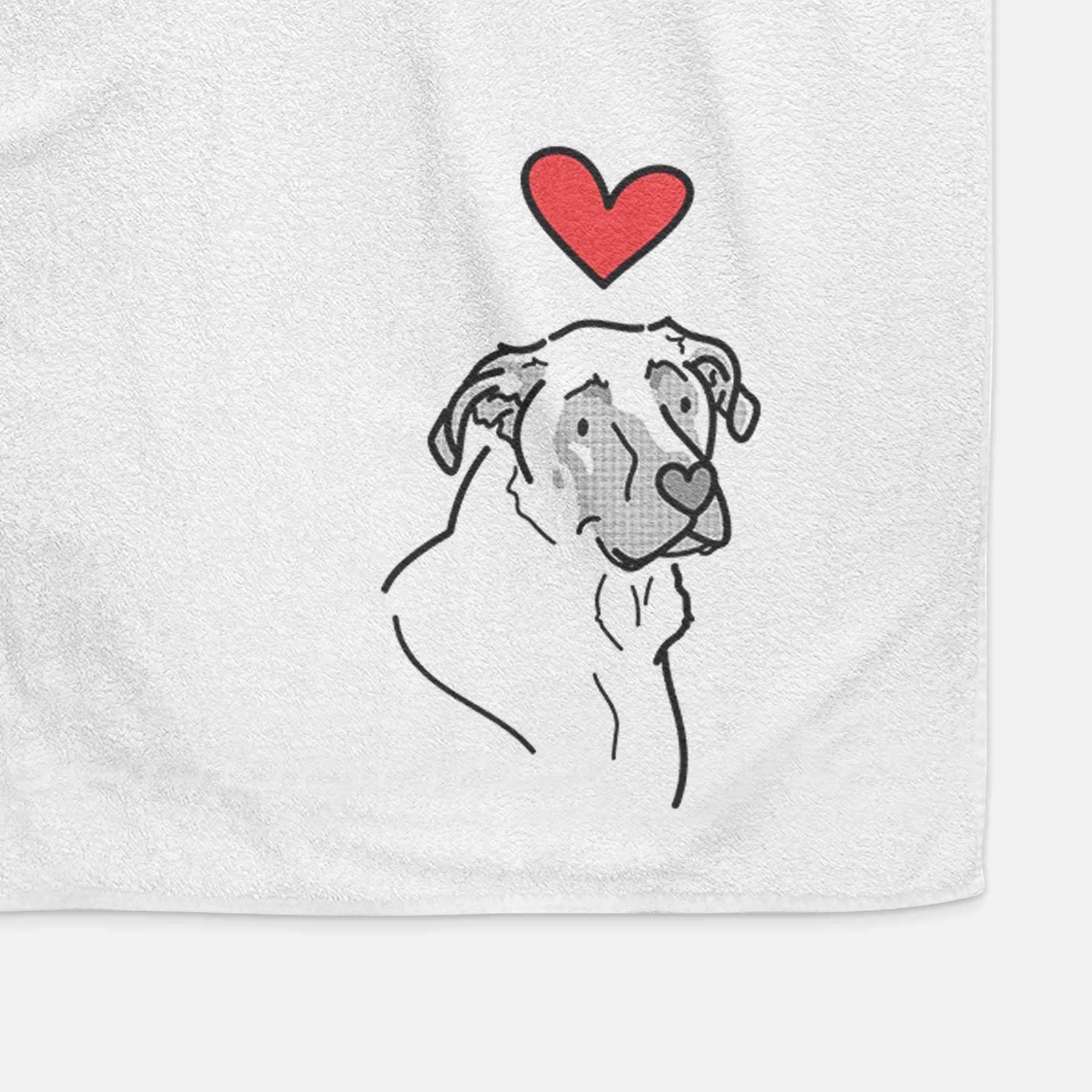 Love Always Mastiff German Shepherd Mix - Tank - Decorative Hand Towel