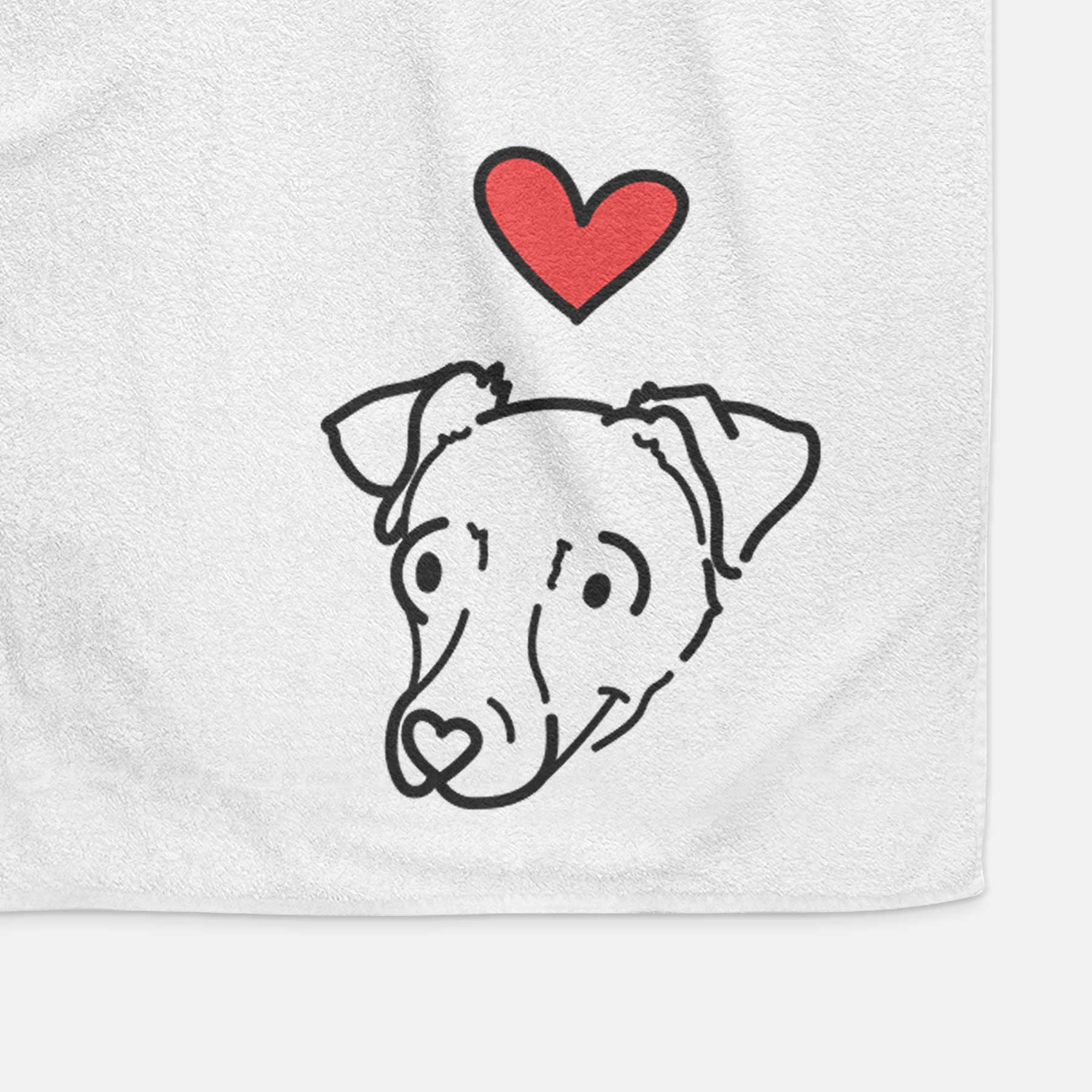 Love Always Chiweenie - Tater Tot - Decorative Hand Towel