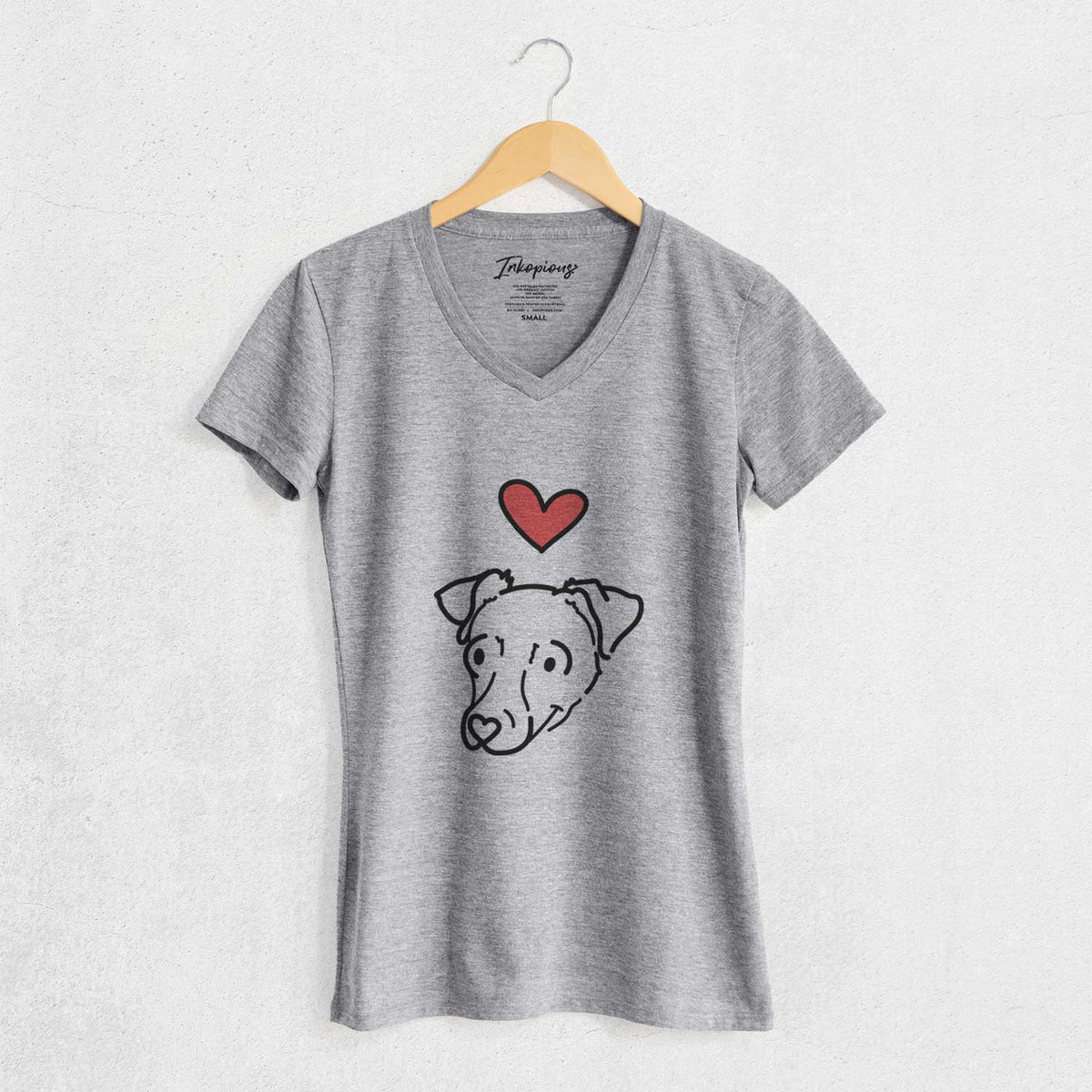 Love Always Chiweenie - Tater Tot - Women's V-neck Shirt