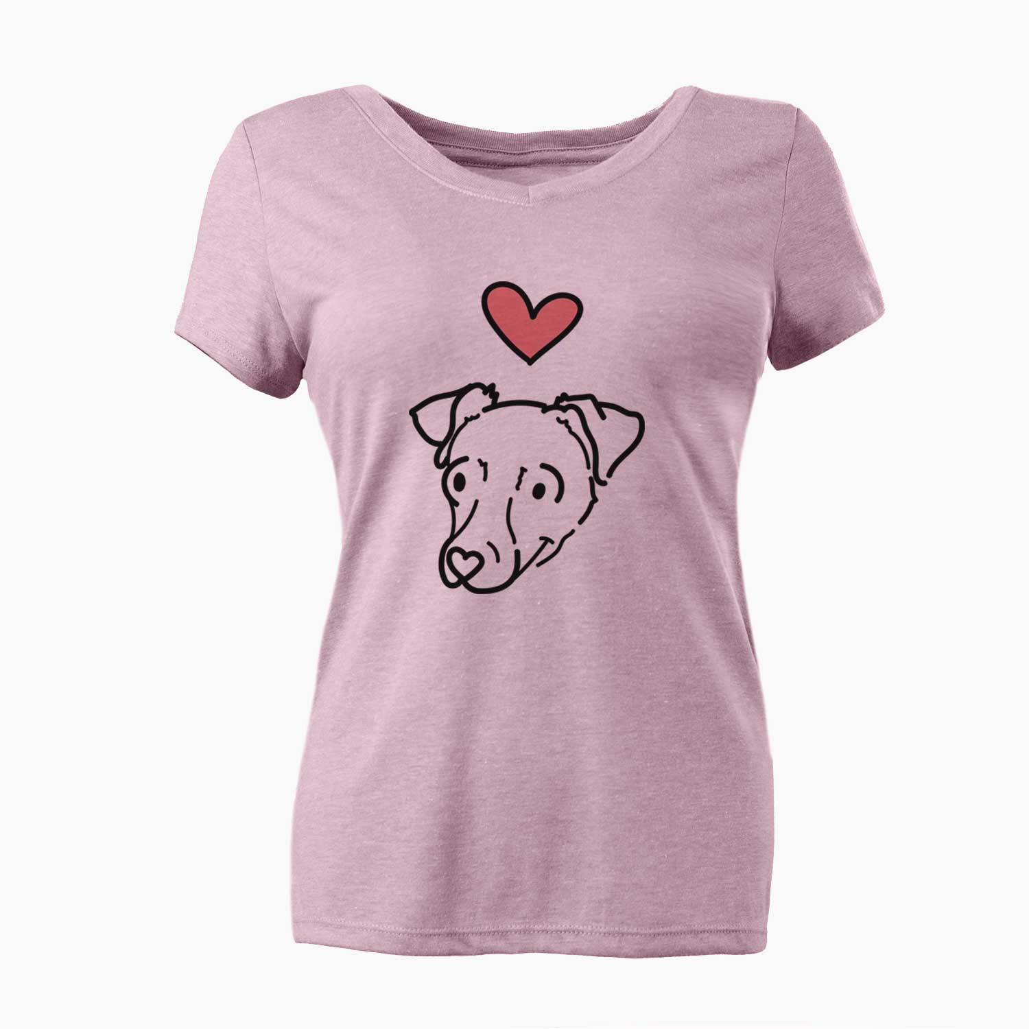 Love Always Chiweenie - Tater Tot - Women's V-neck Shirt