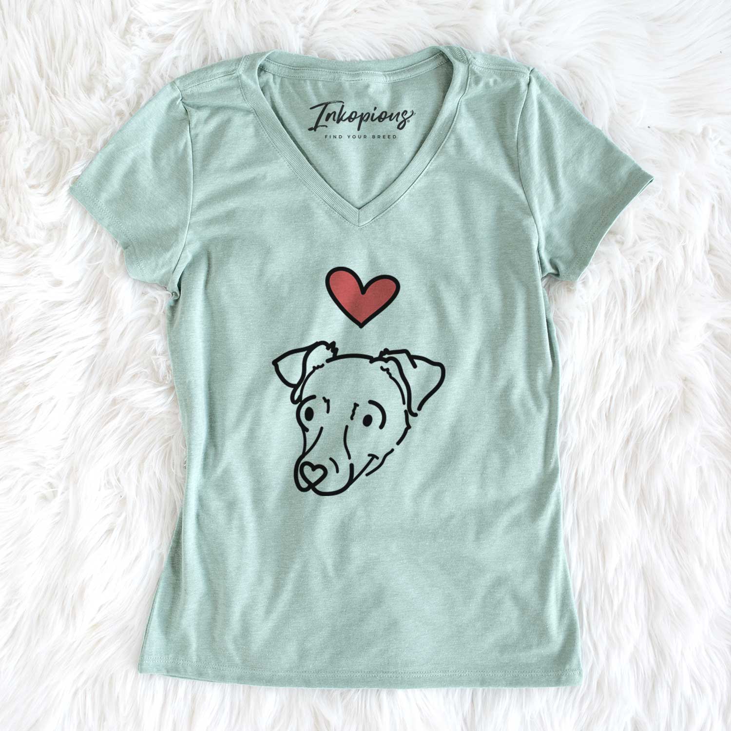 Love Always Chiweenie - Tater Tot - Women's V-neck Shirt