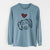 Love Always Dachshund Mix - Tilly - Heavyweight 100% Cotton Long Sleeve