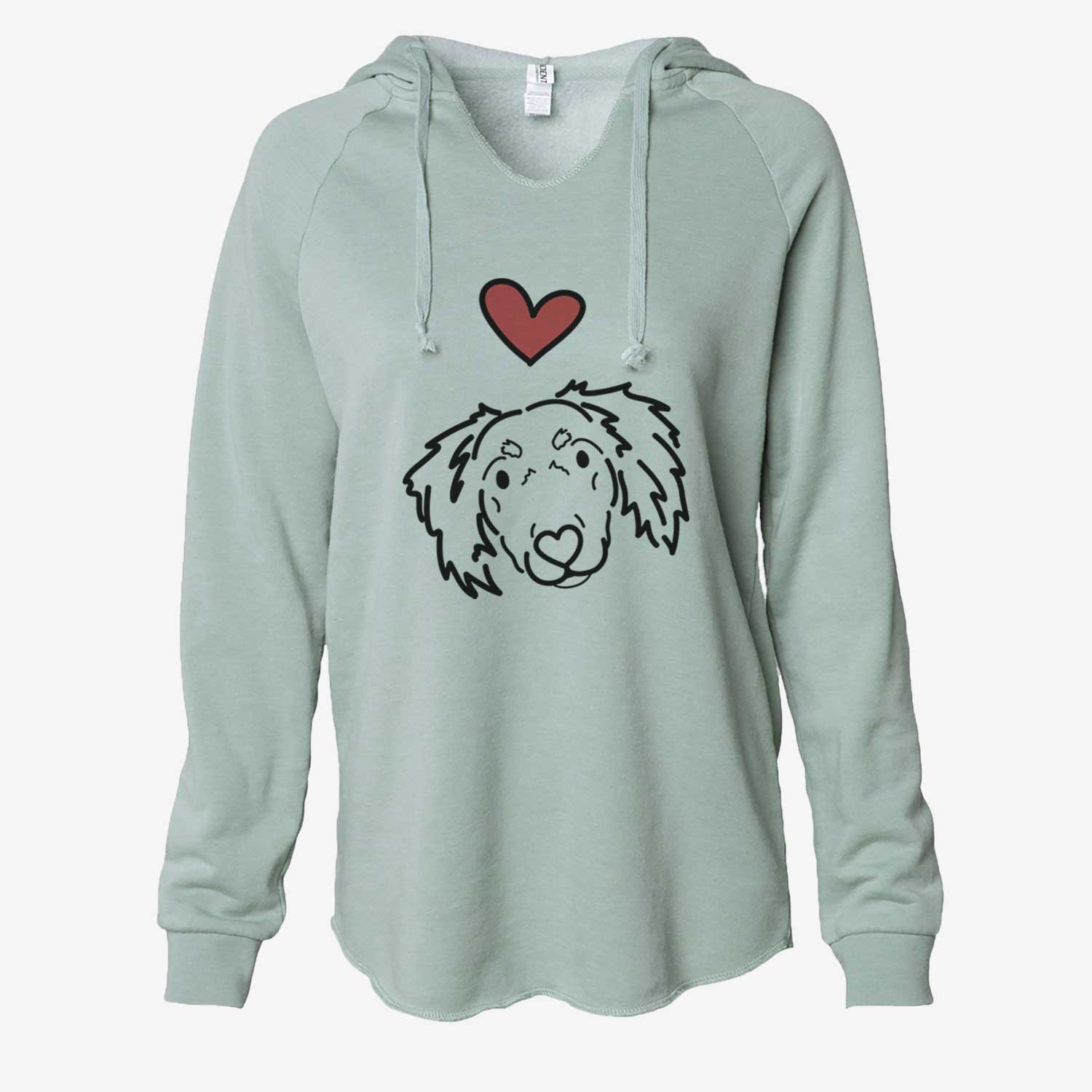 Love Always Dachshund Mix - Tilly - Cali Wave Hooded Sweatshirt