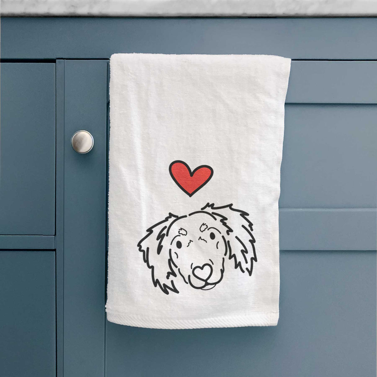 Love Always Dachshund Mix - Tilly - Decorative Hand Towel