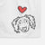 Love Always Dachshund Mix - Tilly - Decorative Hand Towel