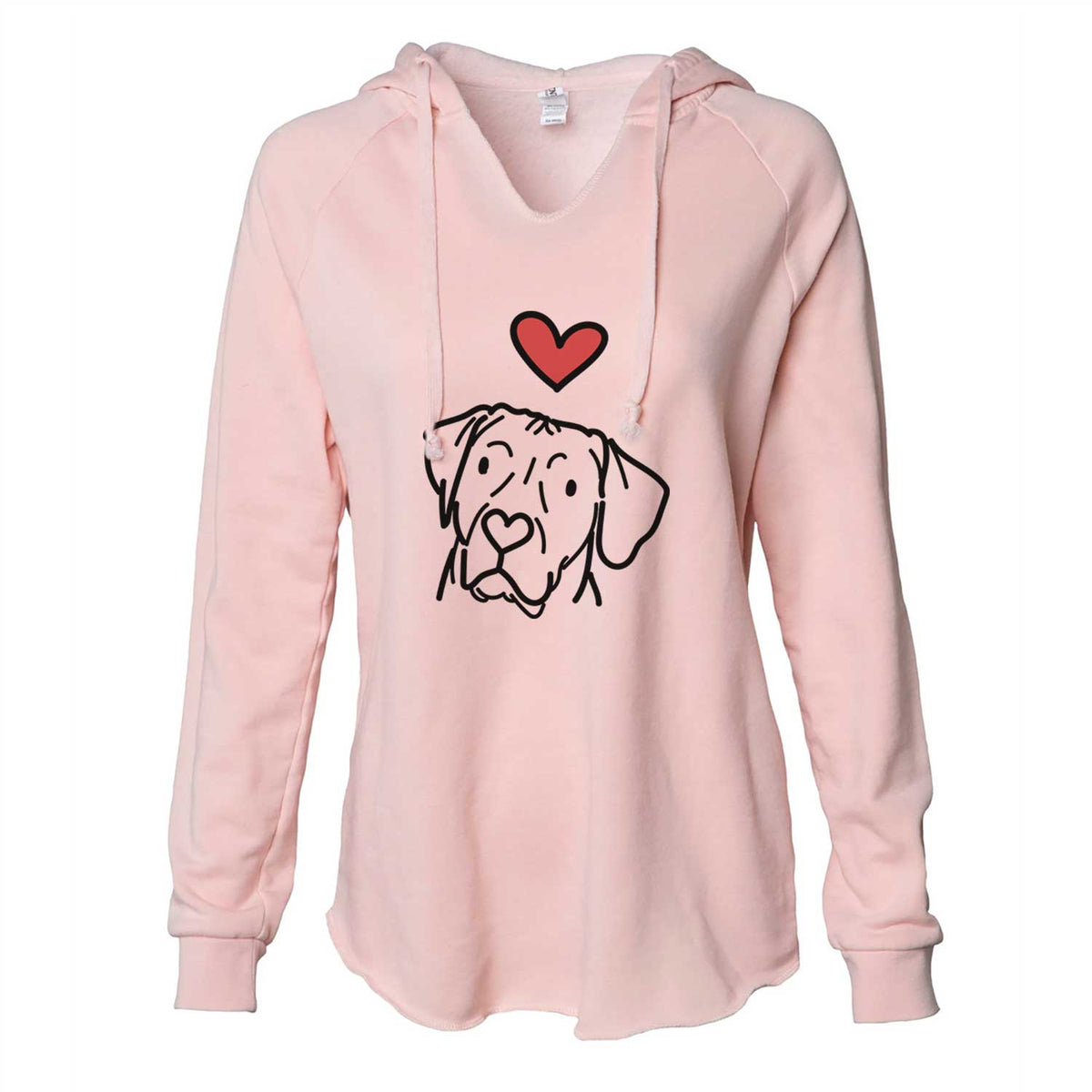 Love Always Rhodesian Ridgeback - Tito - Cali Wave Hooded Sweatshirt