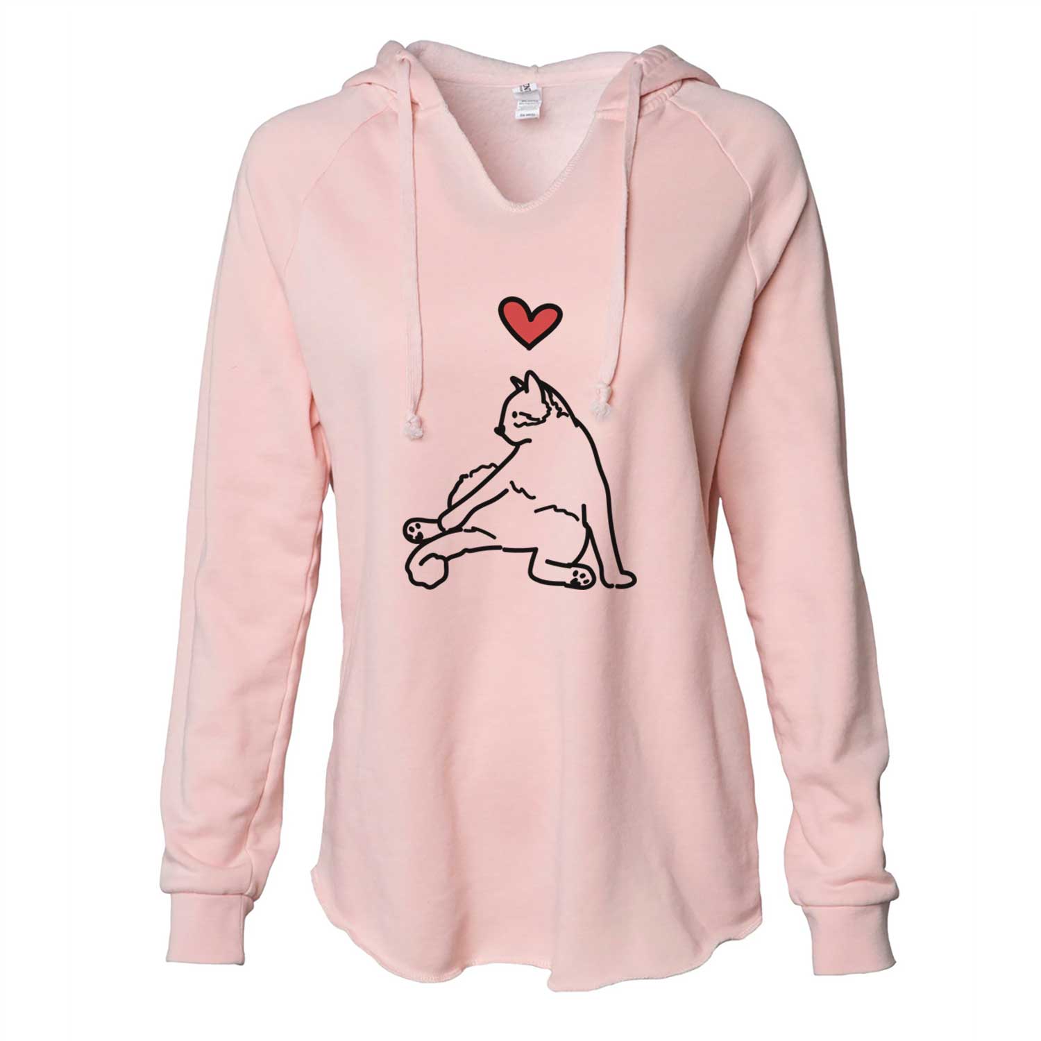 Love Always Cat - Tom - Cali Wave Hooded Sweatshirt