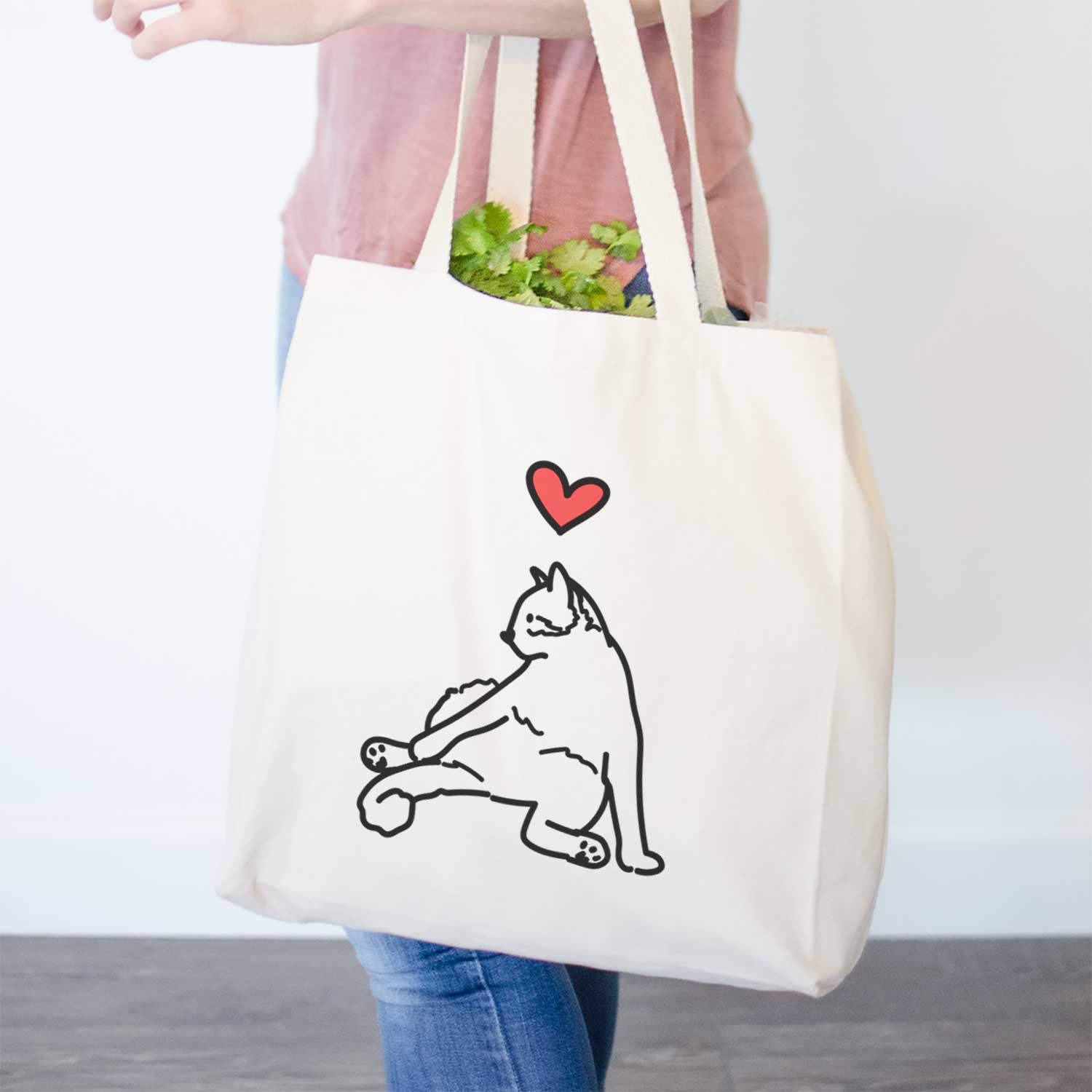 Love Always Cat - Tom - Tote Bag