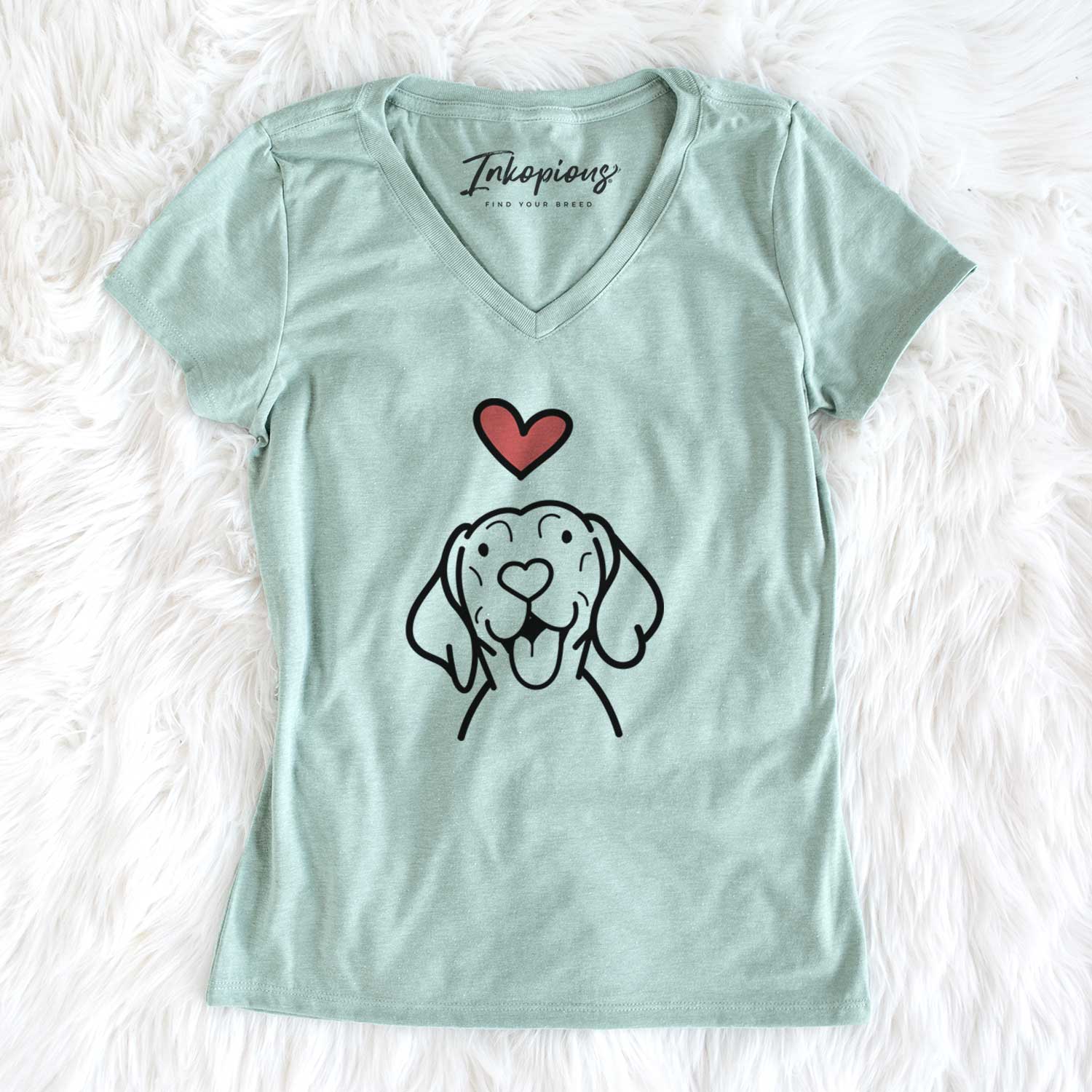 Love Always Vizsla - Women's V-neck Shirt