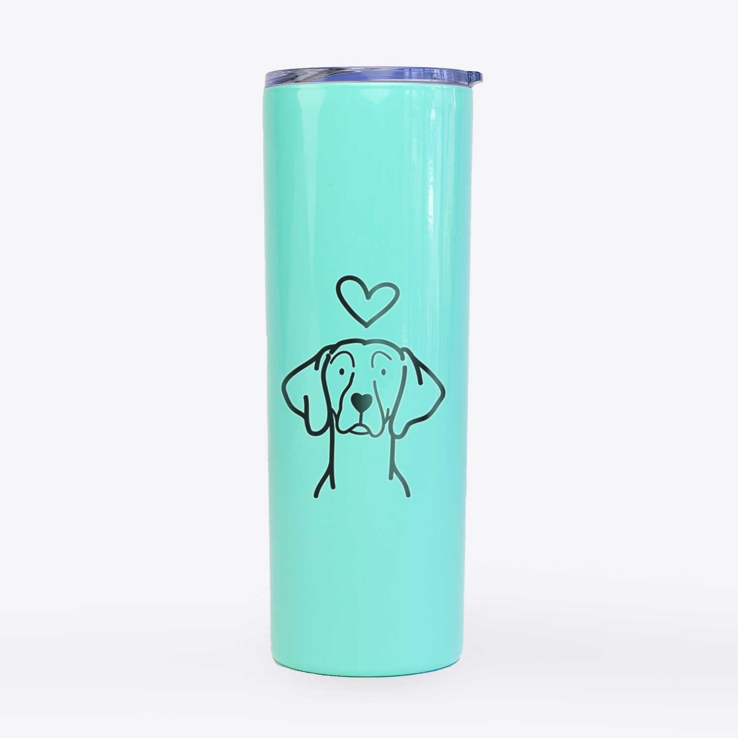 Love Always Weimaraner - 20oz Skinny Tumbler