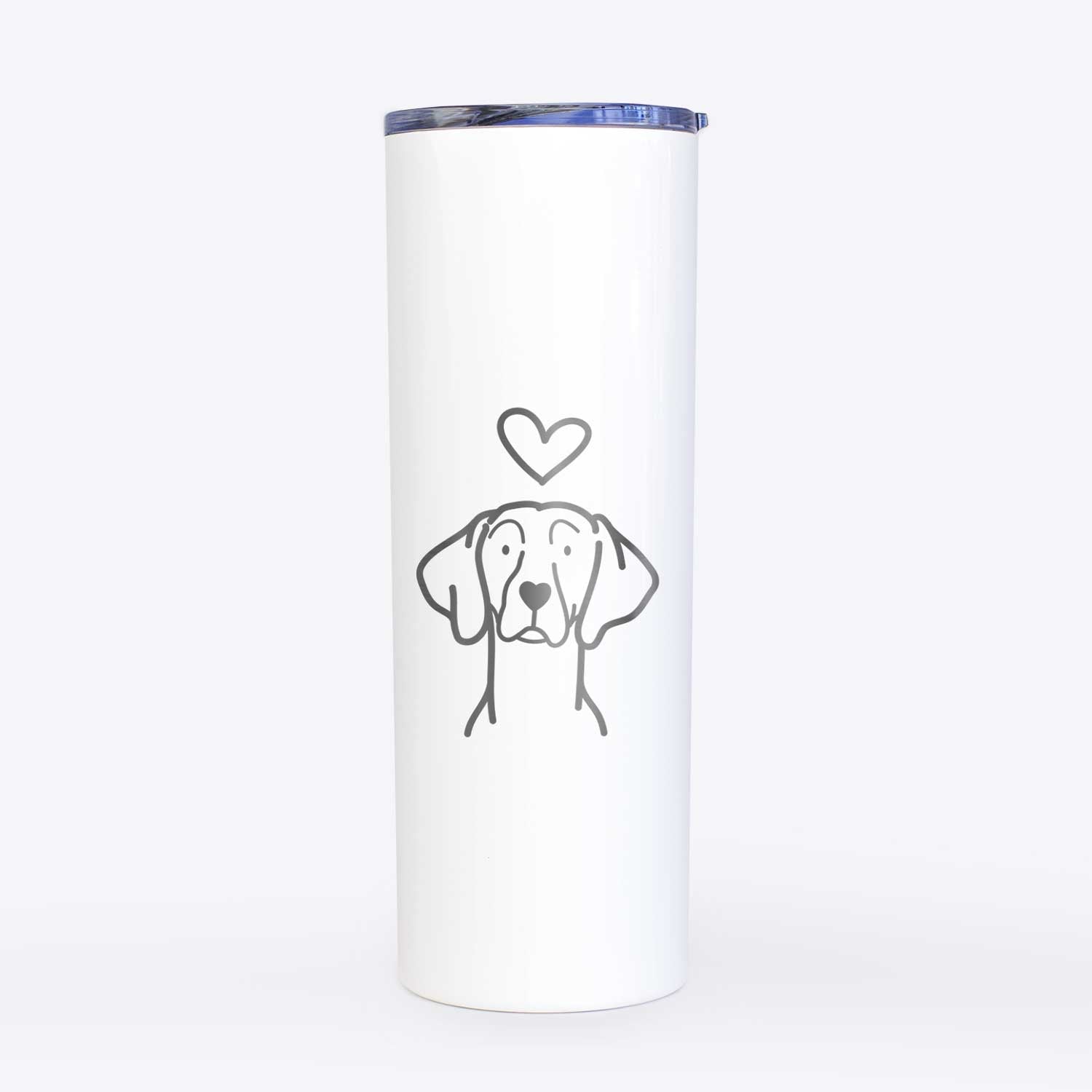 Love Always Weimaraner - 20oz Skinny Tumbler