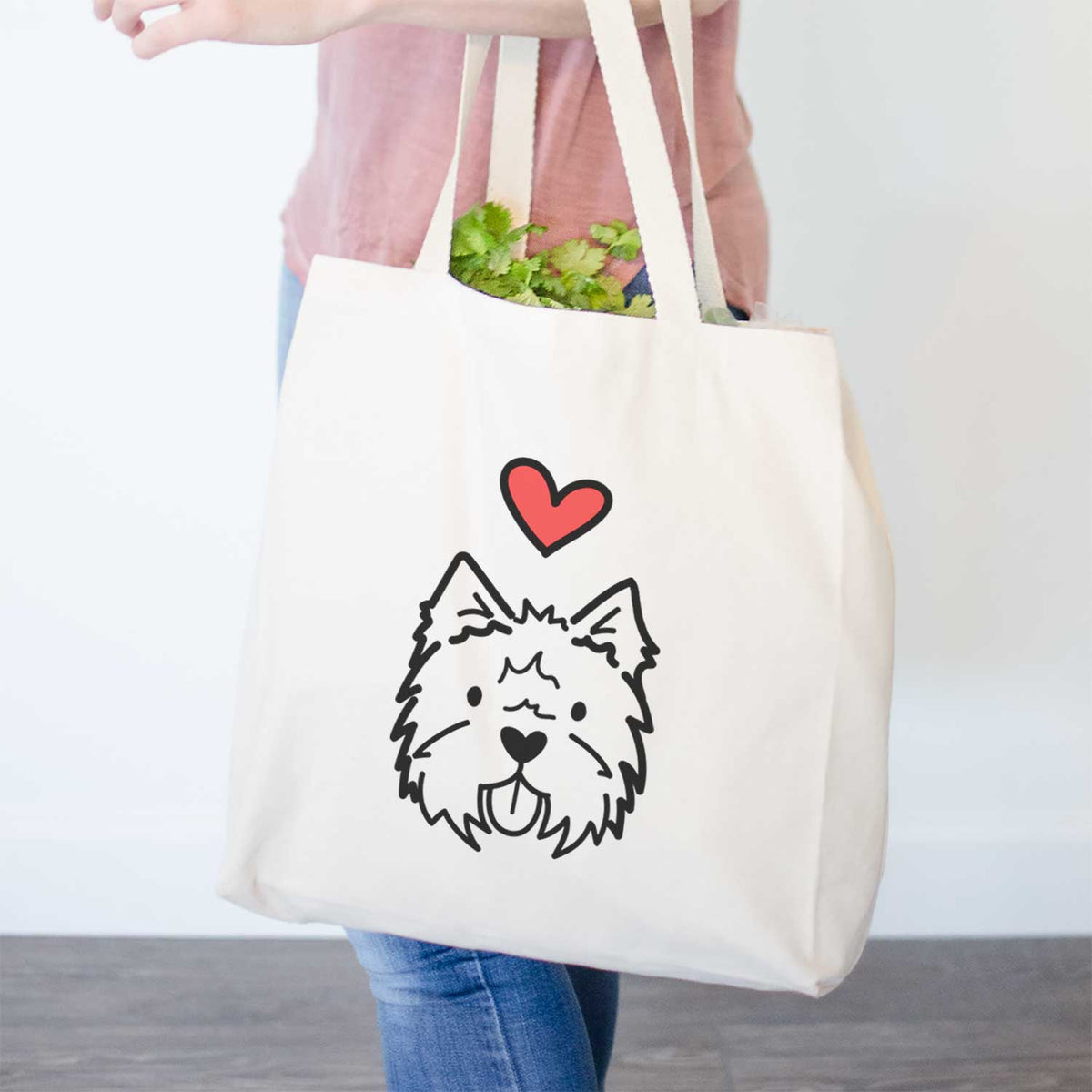 Love Always West Highland Terrier - Tote Bag