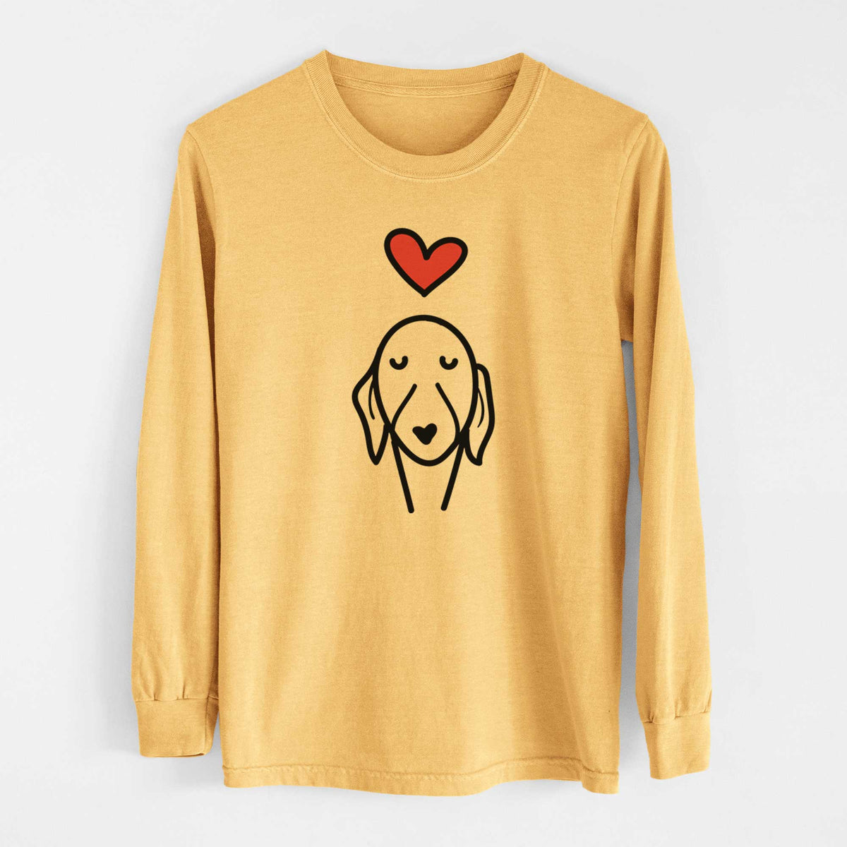 Love Always Whippet - Heavyweight 100% Cotton Long Sleeve