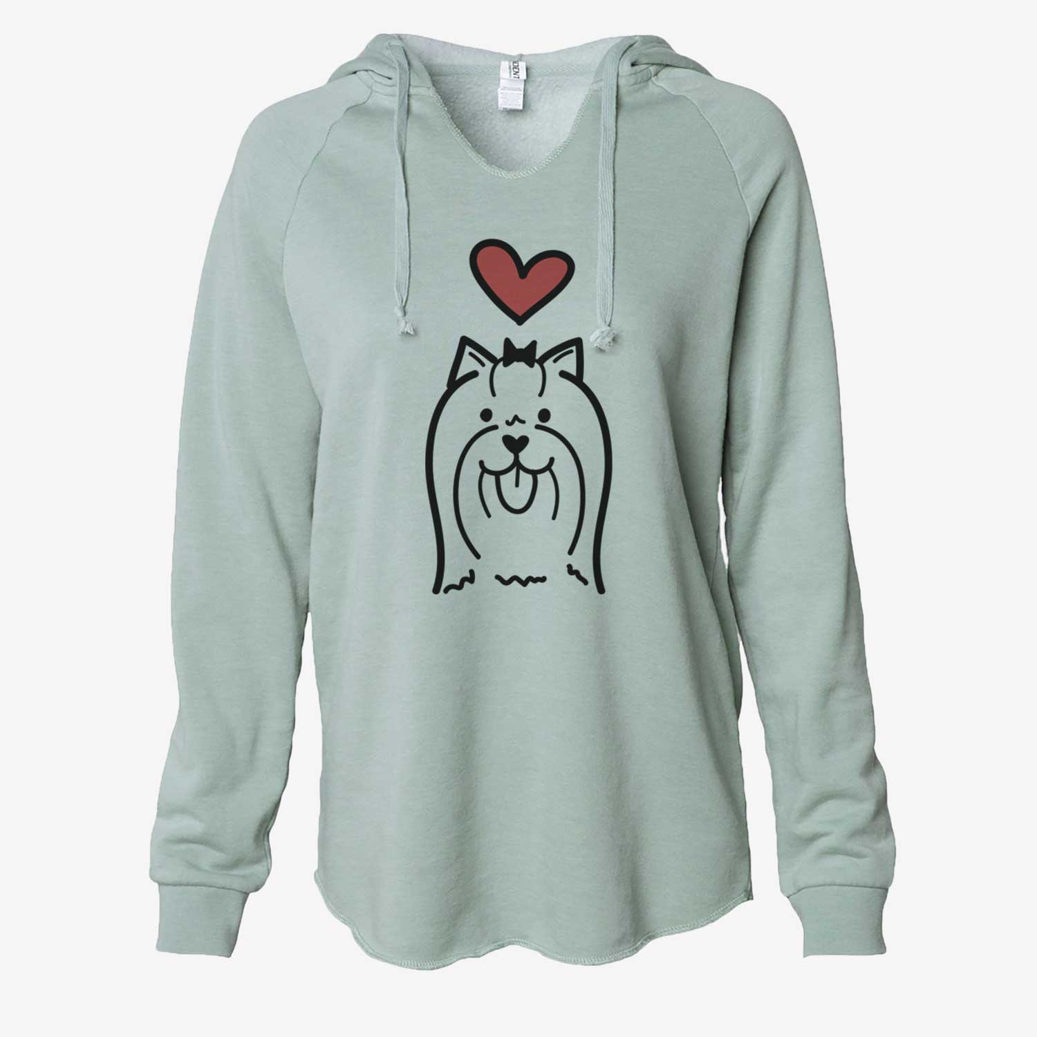 Love Always Yorkshire Terrier - Cali Wave Hooded Sweatshirt