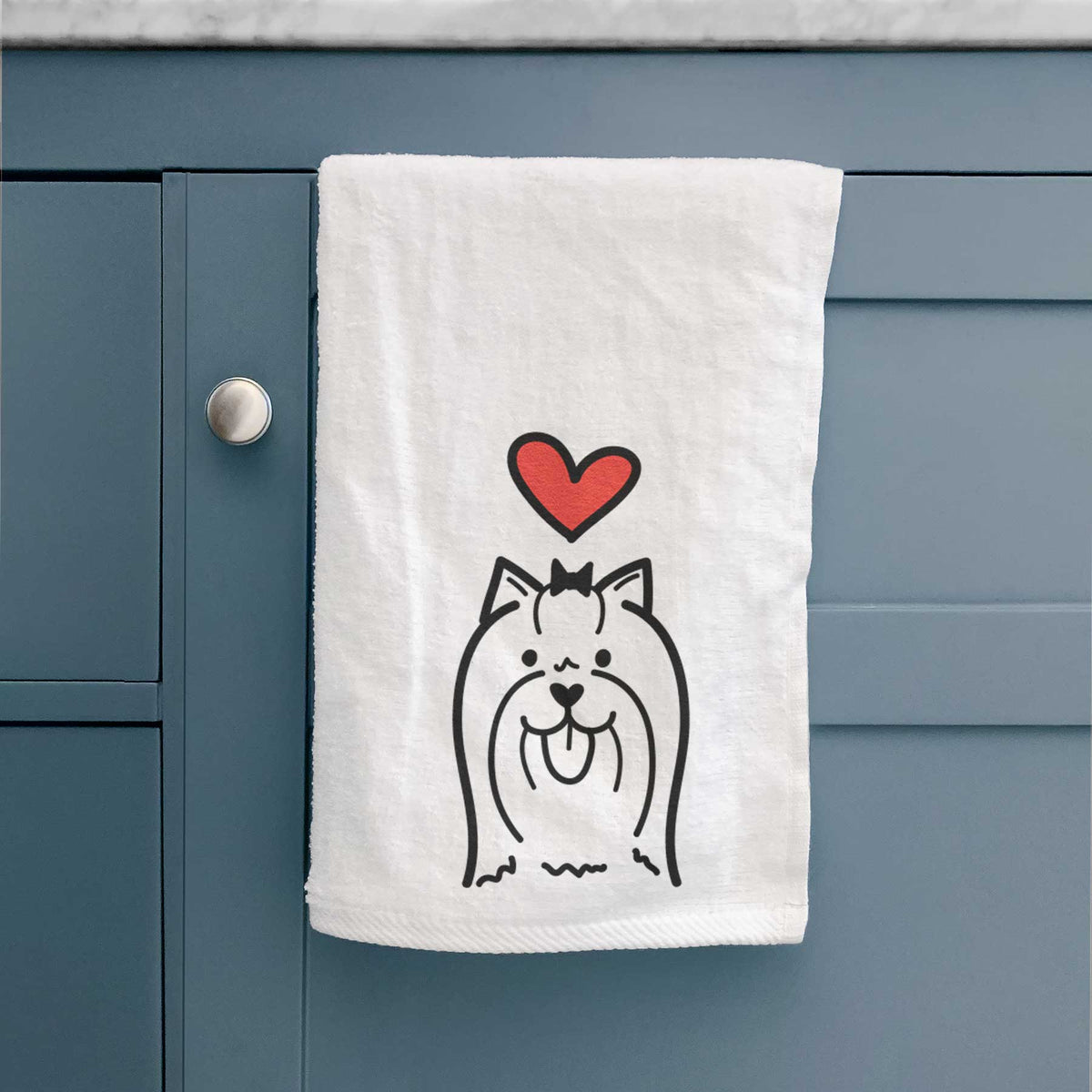 Love Always Yorkshire Terrier - Decorative Hand Towel