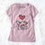 Love Always Terrier Mix - Ziggy - Women's V-neck Shirt