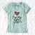 Love Always Terrier Mix - Ziggy - Women's V-neck Shirt