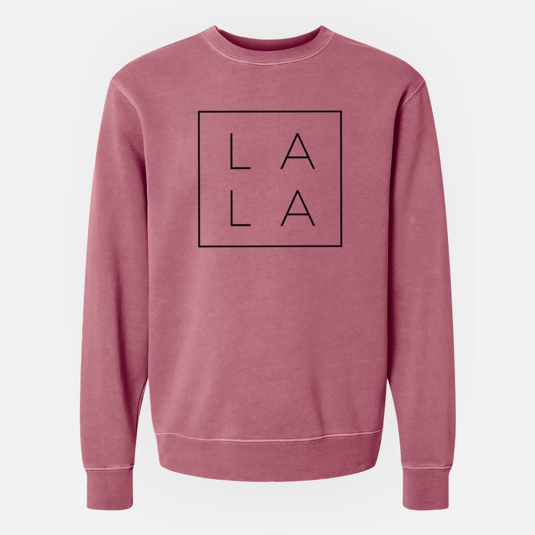 Lala Boxed - Unisex Pigment Dyed Crew Sweatshirt