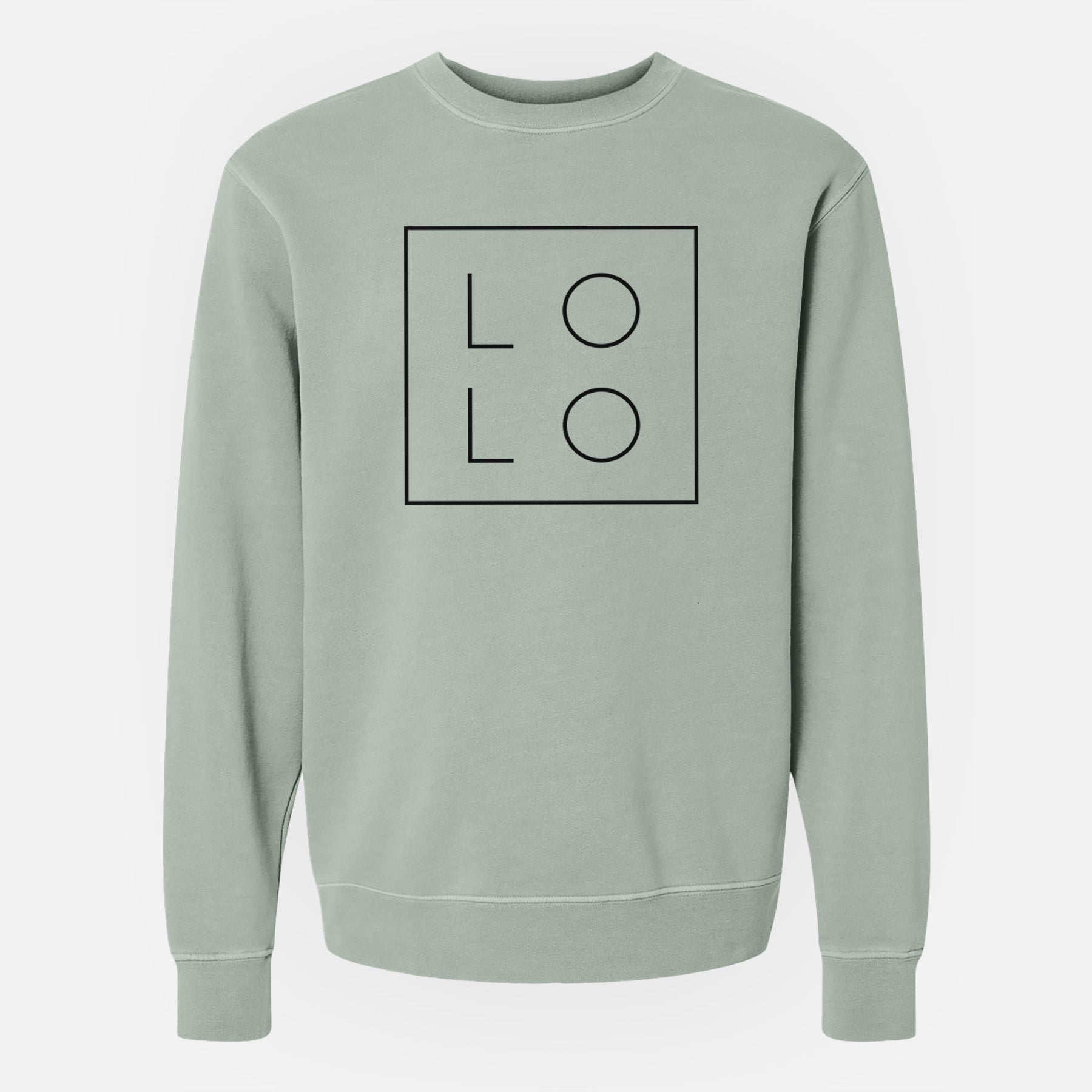 Lolo Boxed - Unisex Pigment Dyed Crew Sweatshirt