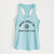 Most Likely to Bring Home a Dog - Paw - Women's Racerback Tanktop